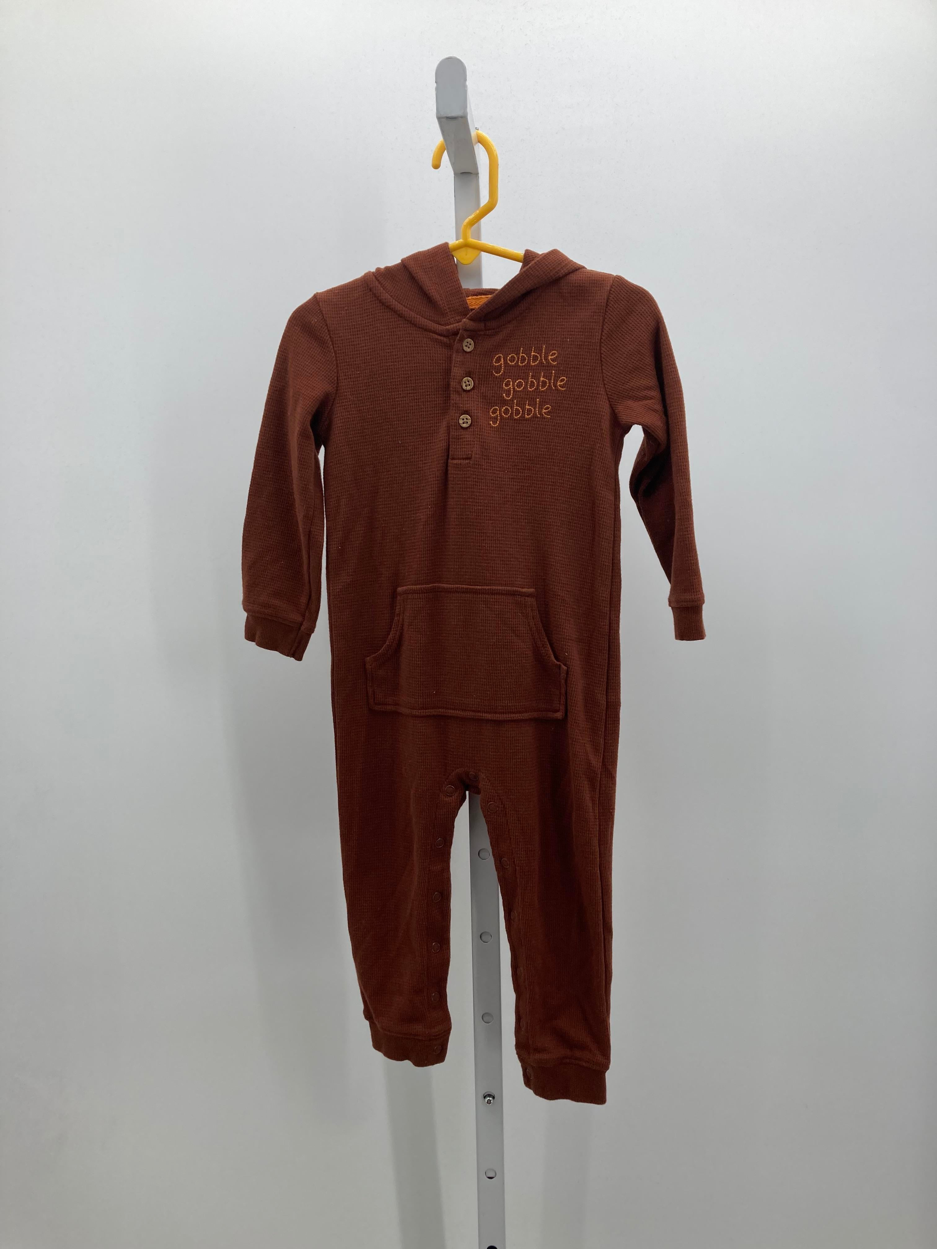 LONG SLV ROMPER GOBBLE GOBBLE