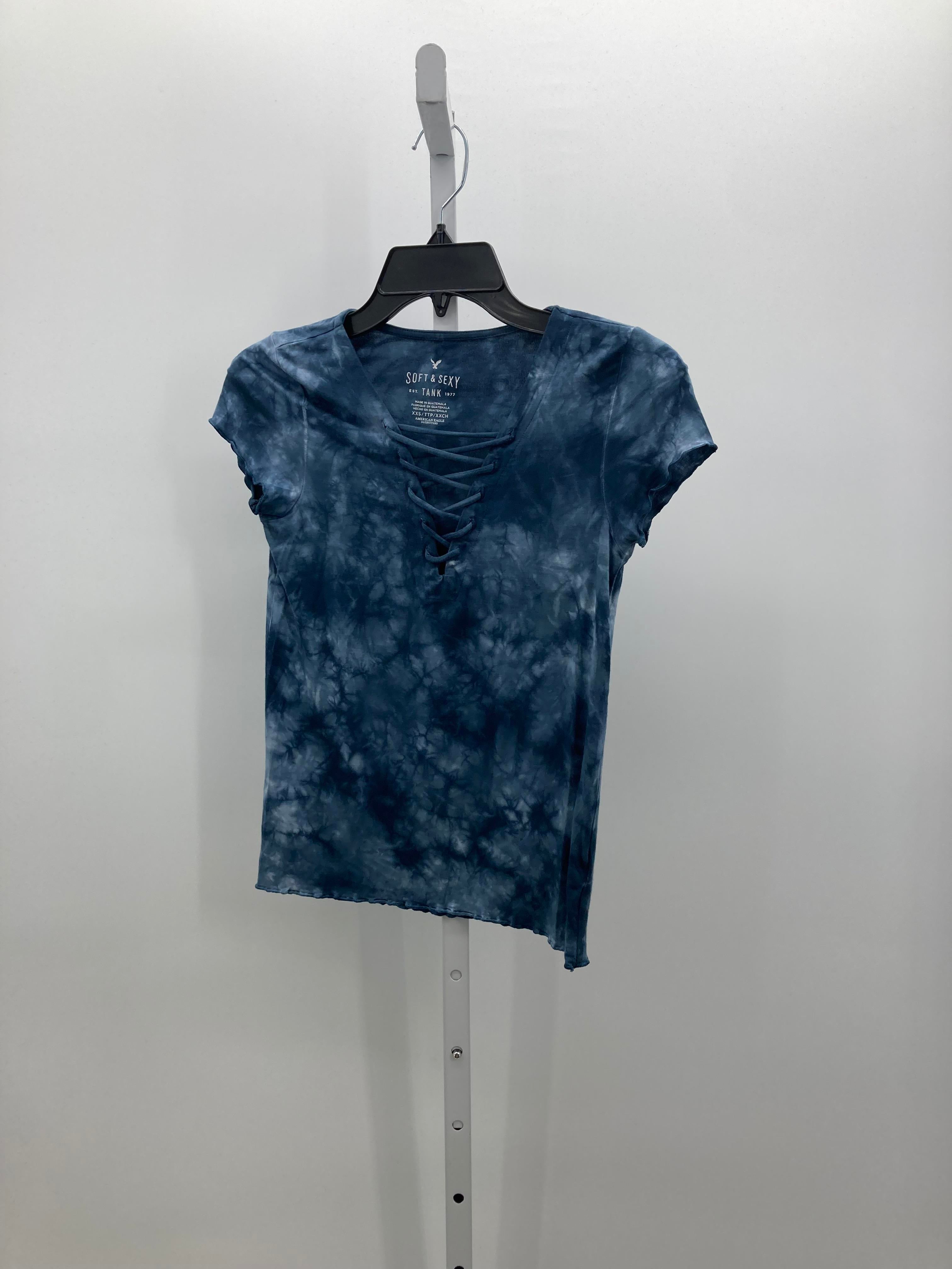 American Eagle Size XXS Juniors Short Sleeve Shirt