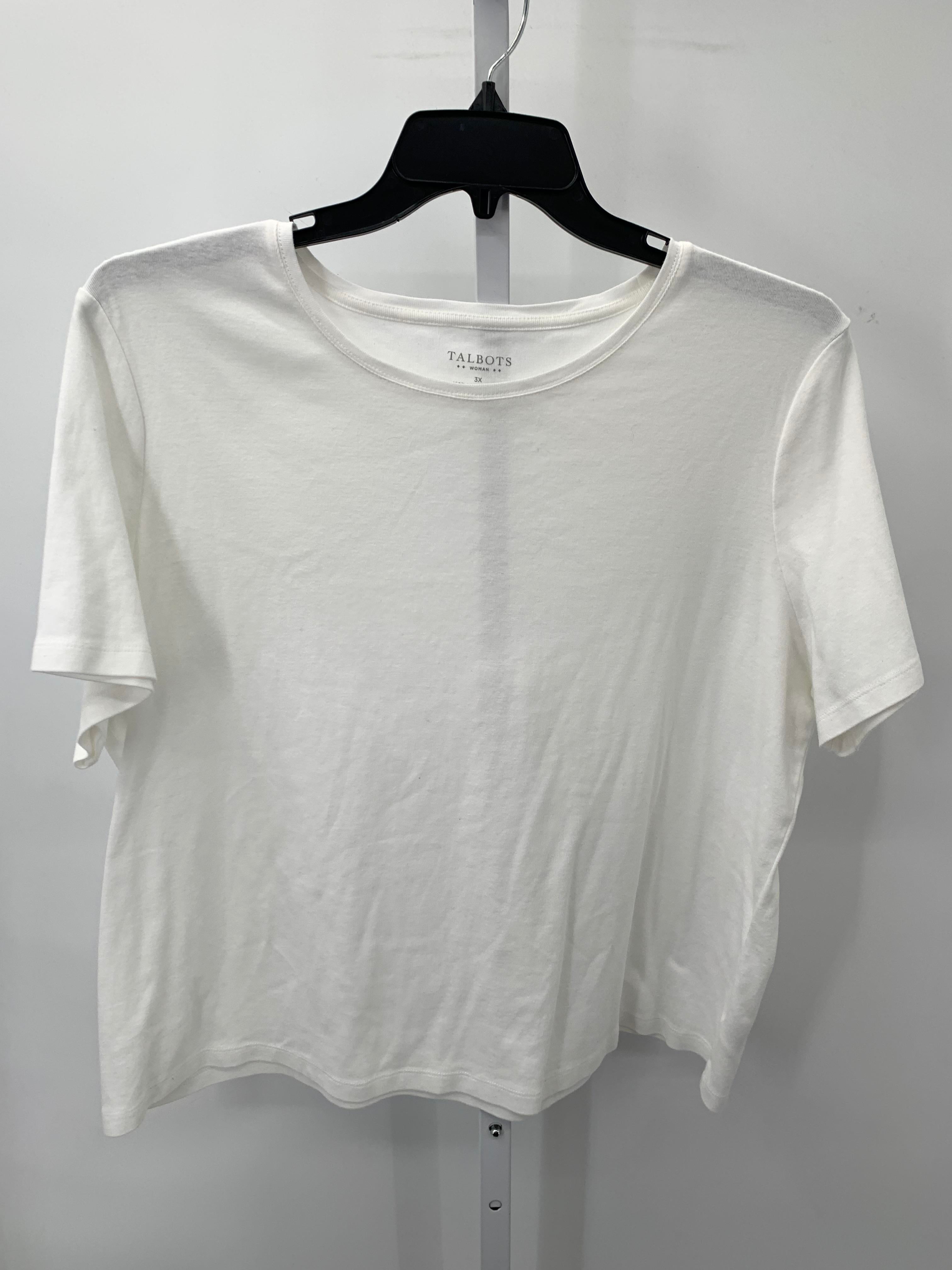 Talbots Size 3X Womens Short Sleeve Shirt