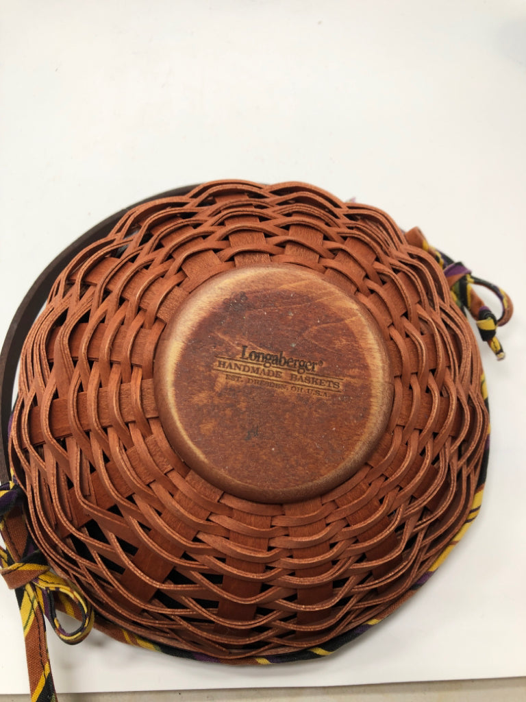 SMALL AUTUMN TREATS BASKET - LONGABERGER.