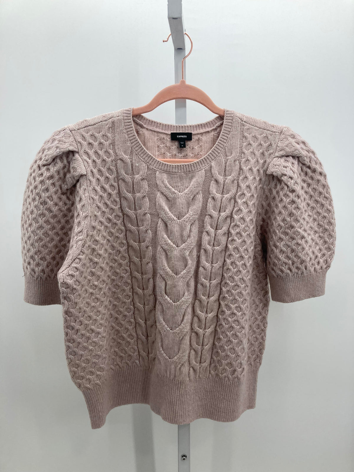 Express Size Extra Large Misses Short Slv Sweater