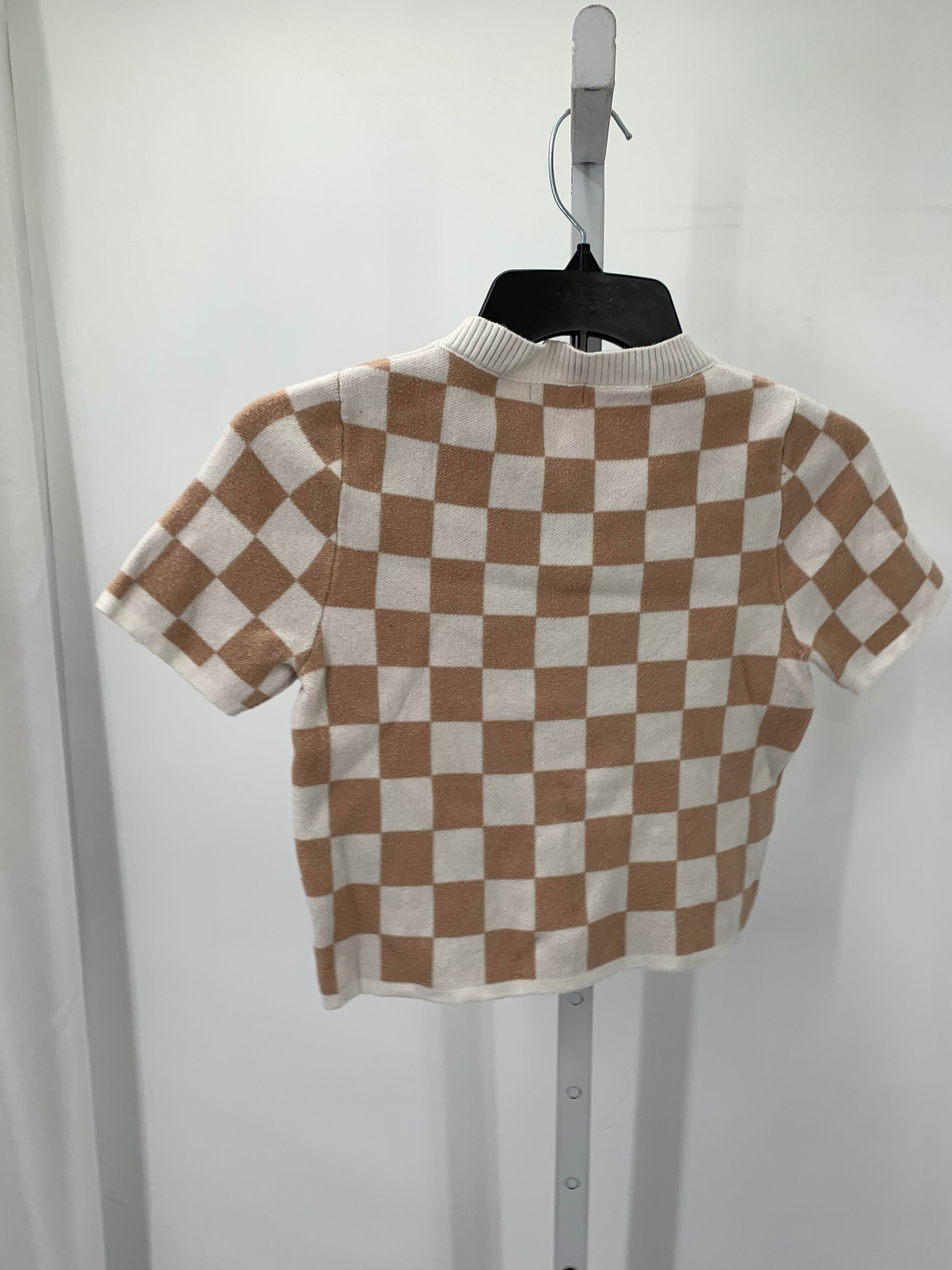 Debut Size Small Juniors Short Sleeve Sweater