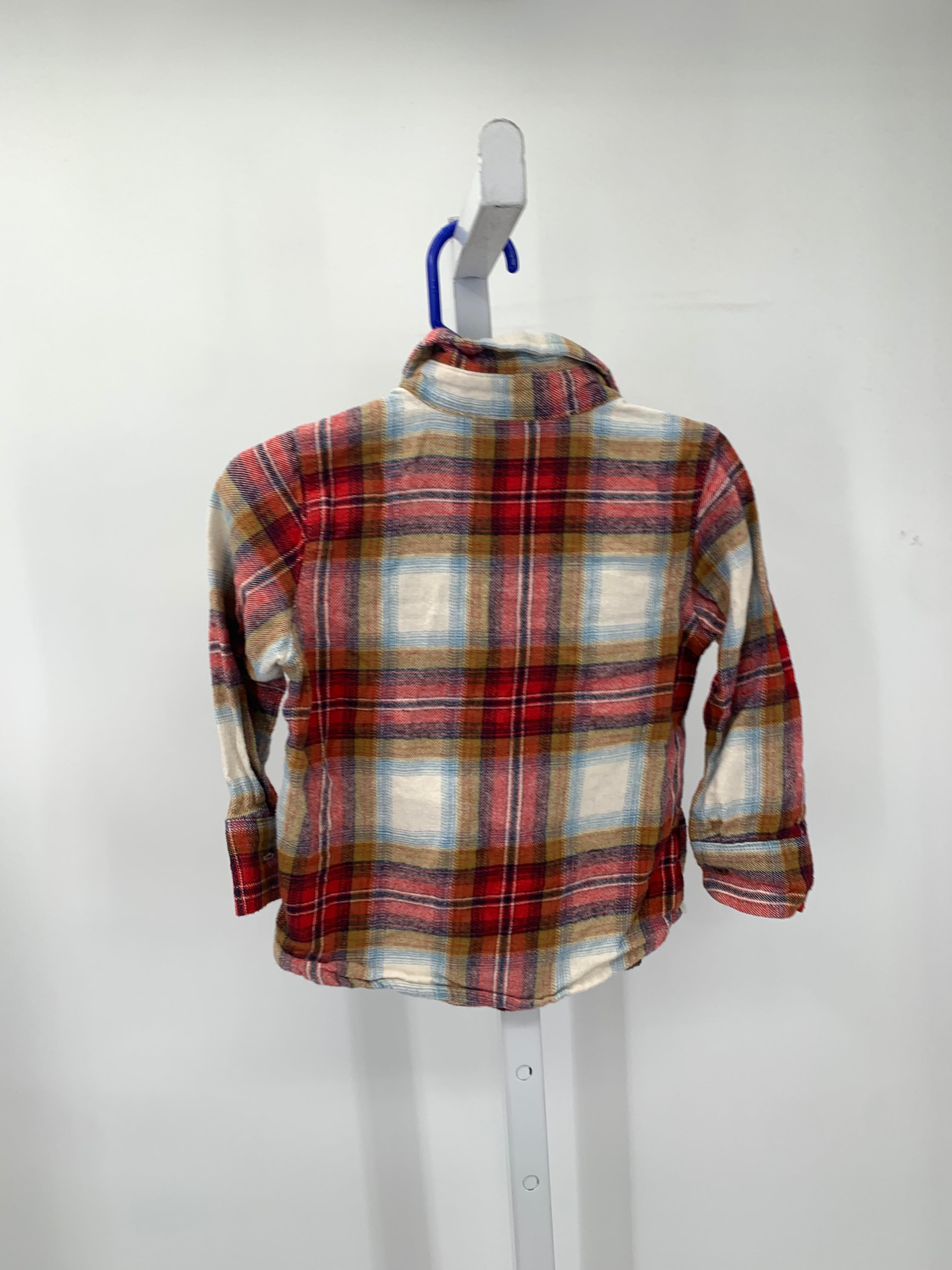 PLAID BTN DOWN