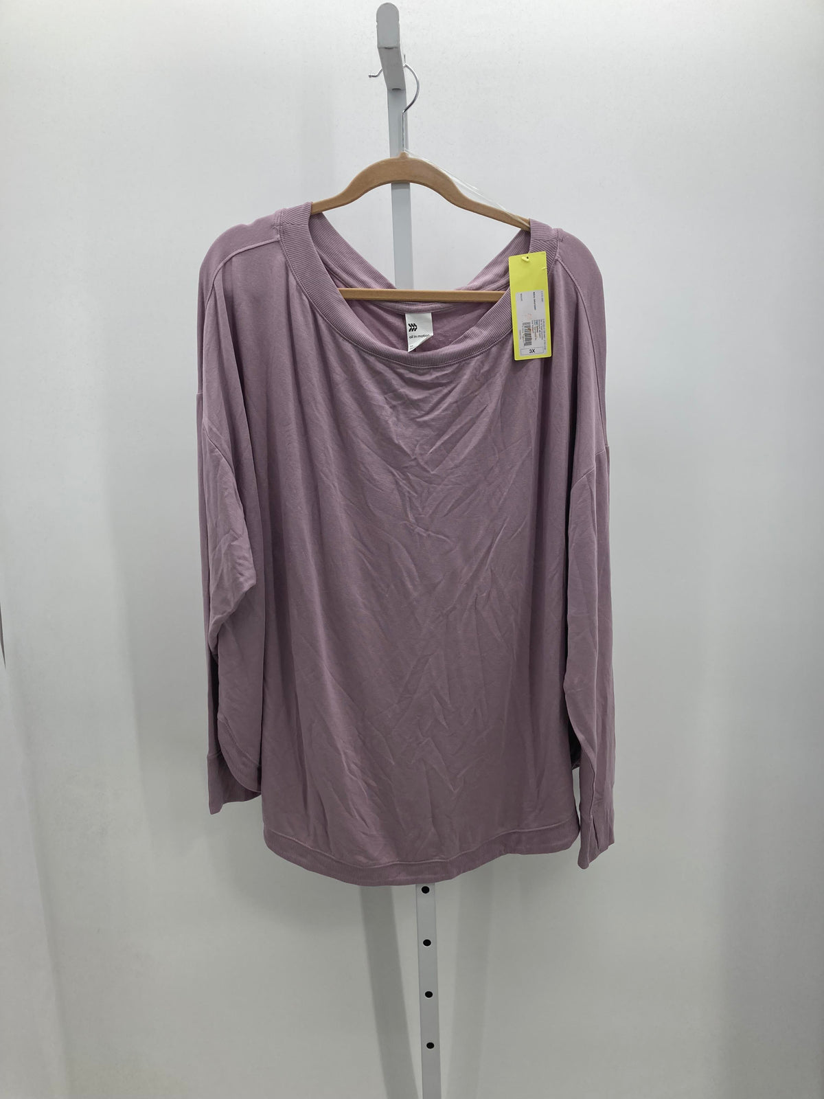 All In Motion Size 3X Womens Long Sleeve Shirt