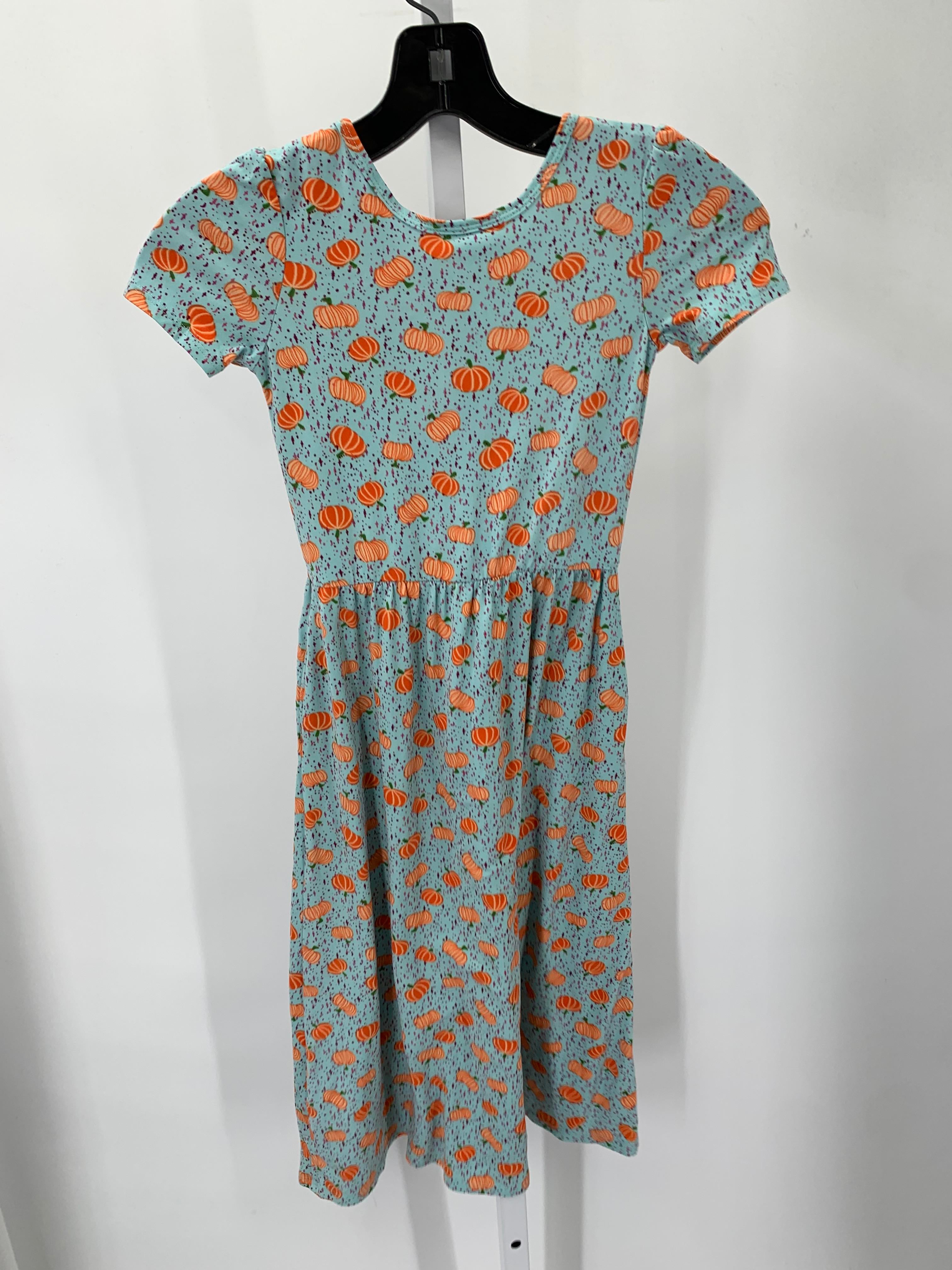 SHORT SLV DRESS PUMPKINS.