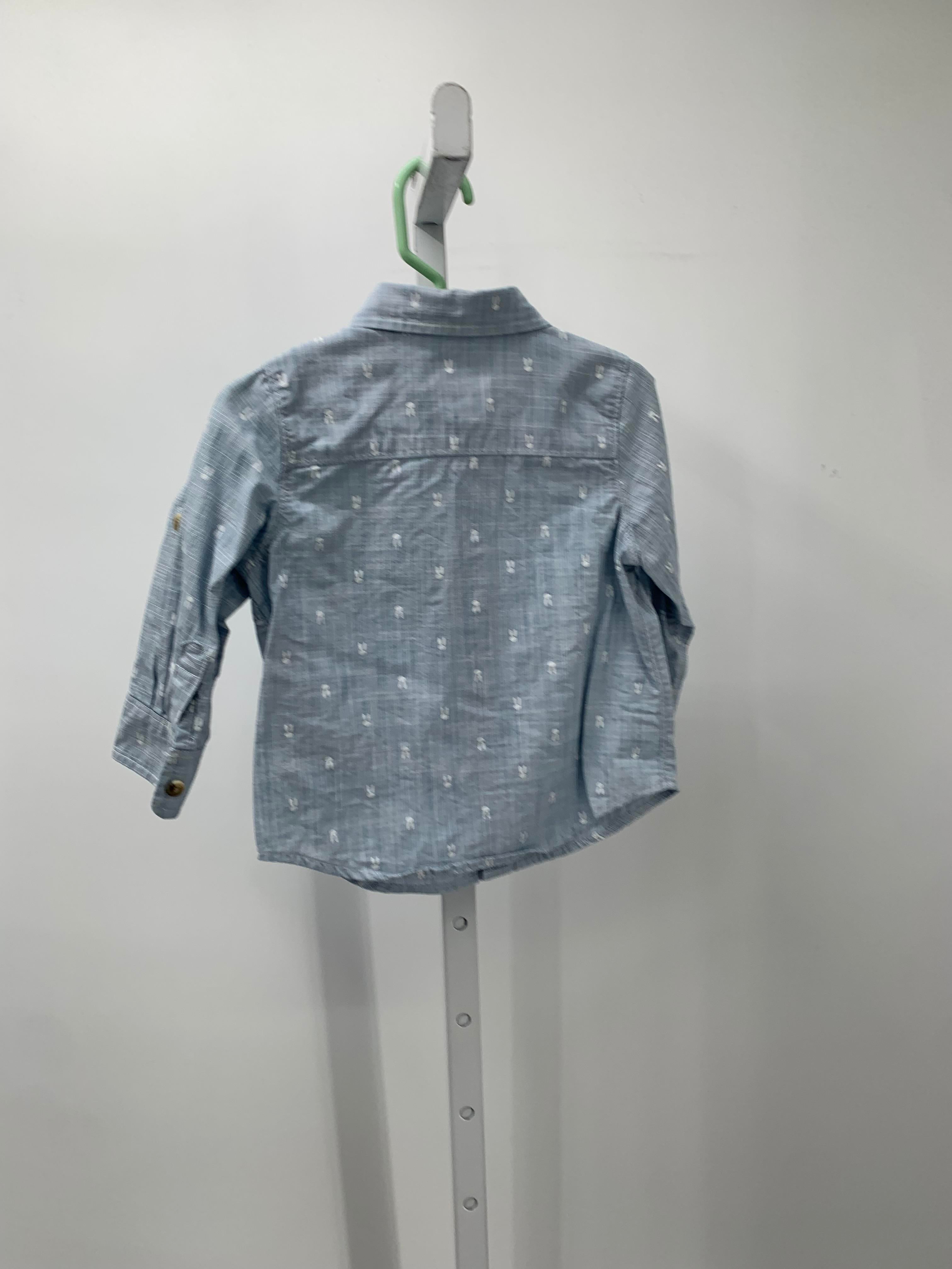 LONG SLV SHIRT BUNNIES BTN DOWN