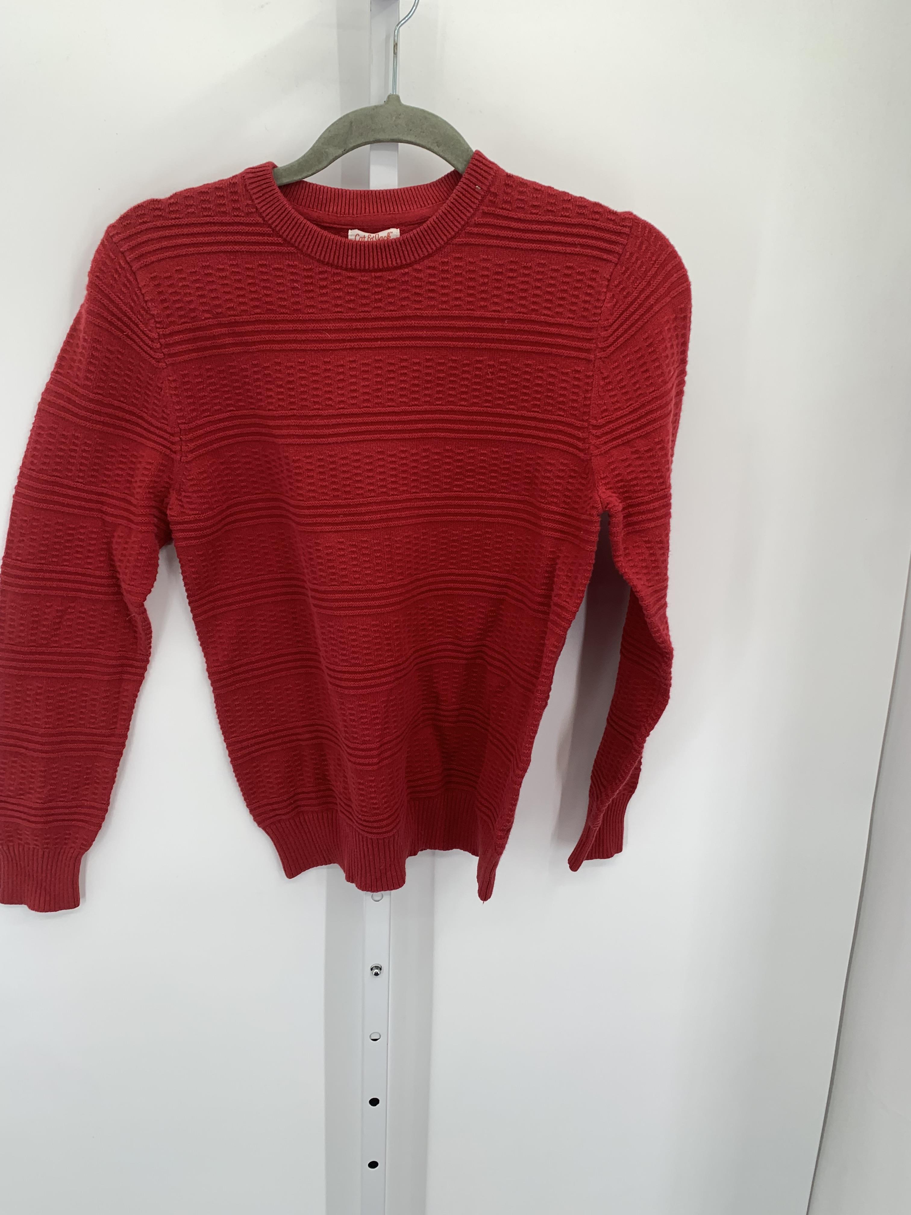 RIBBED KNIT SWEATER