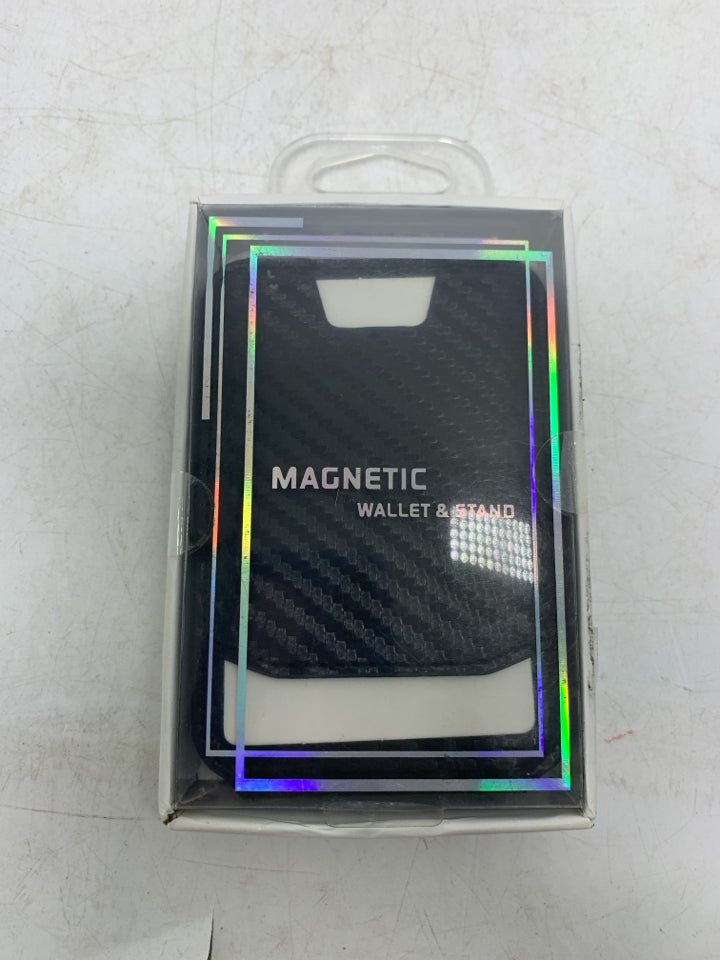 NIB CARBO FIBER MAGNETIC WALLET & STAND.