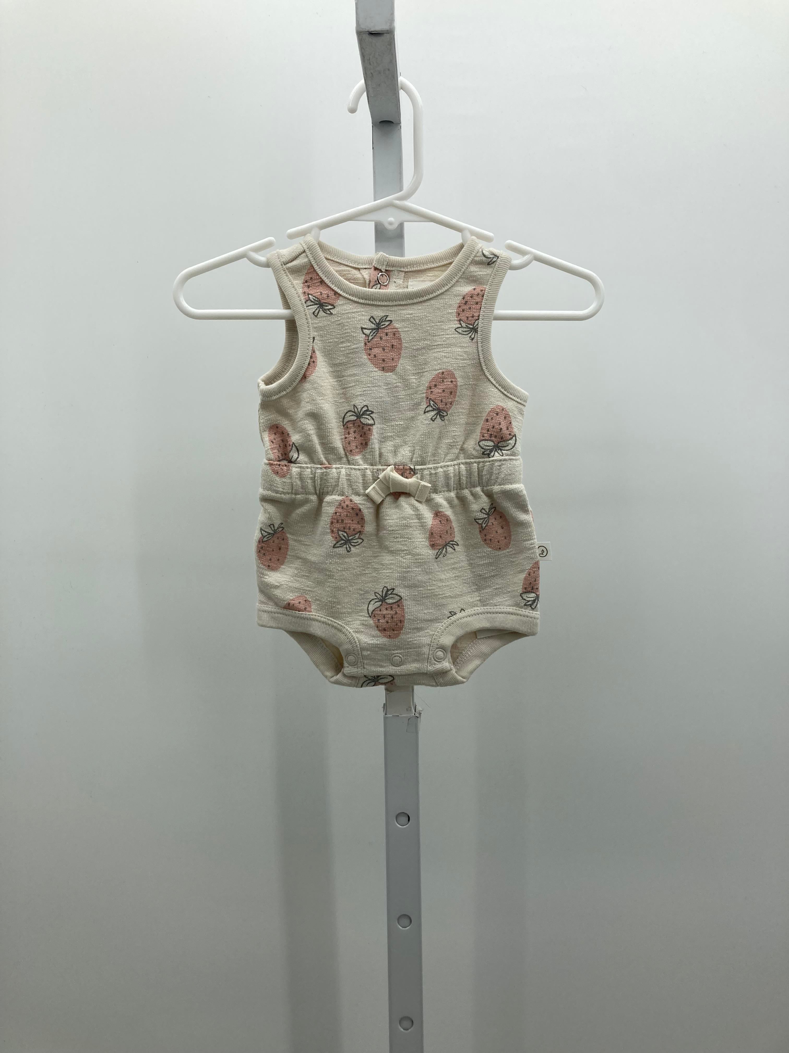 Carters Size Newborn Girls Sleeveless Romper
