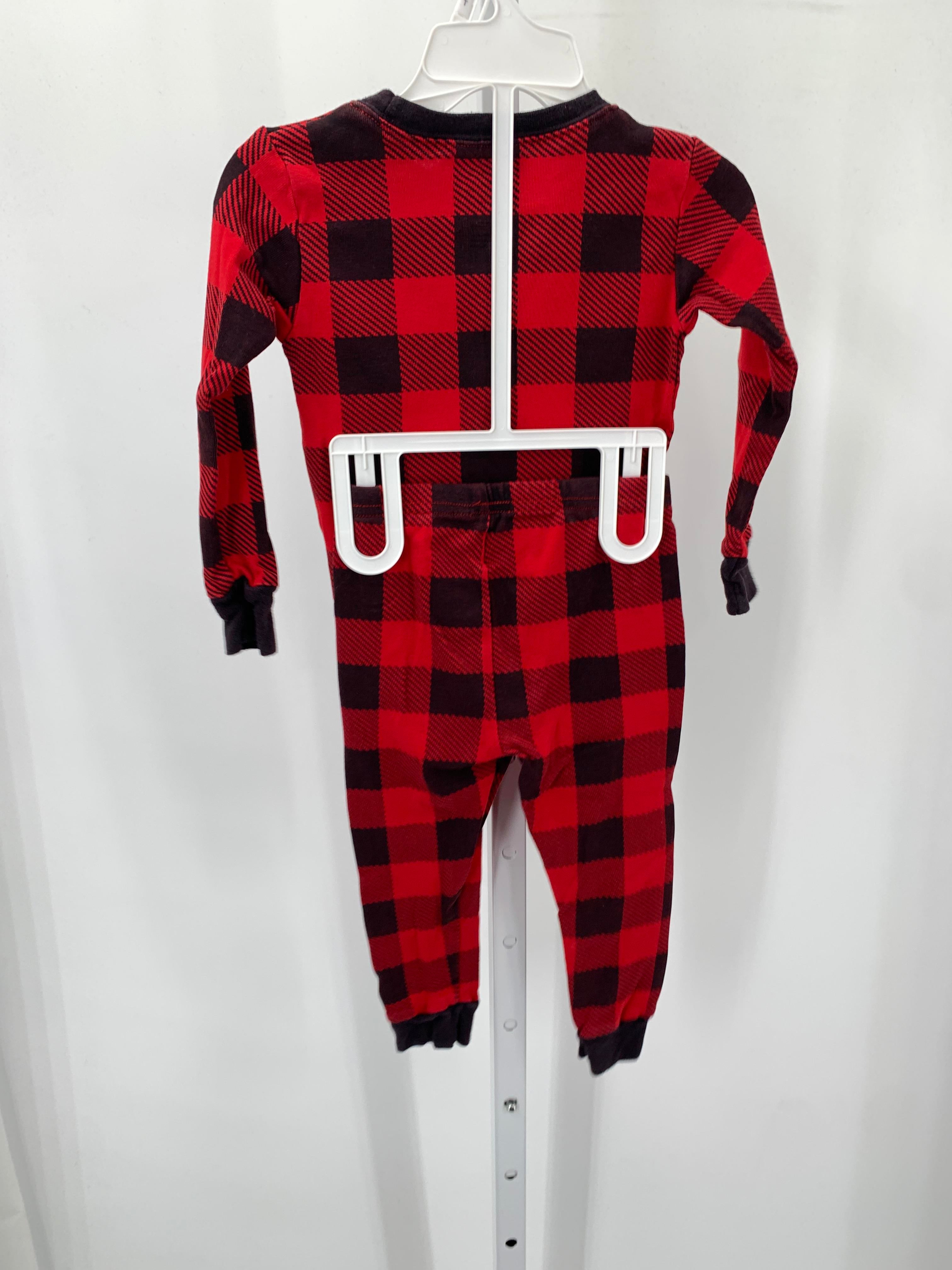 BLACK PLAID PJS