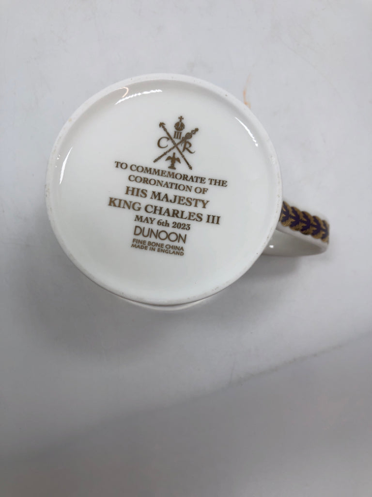 KING CHARLES CORONATION MUG.