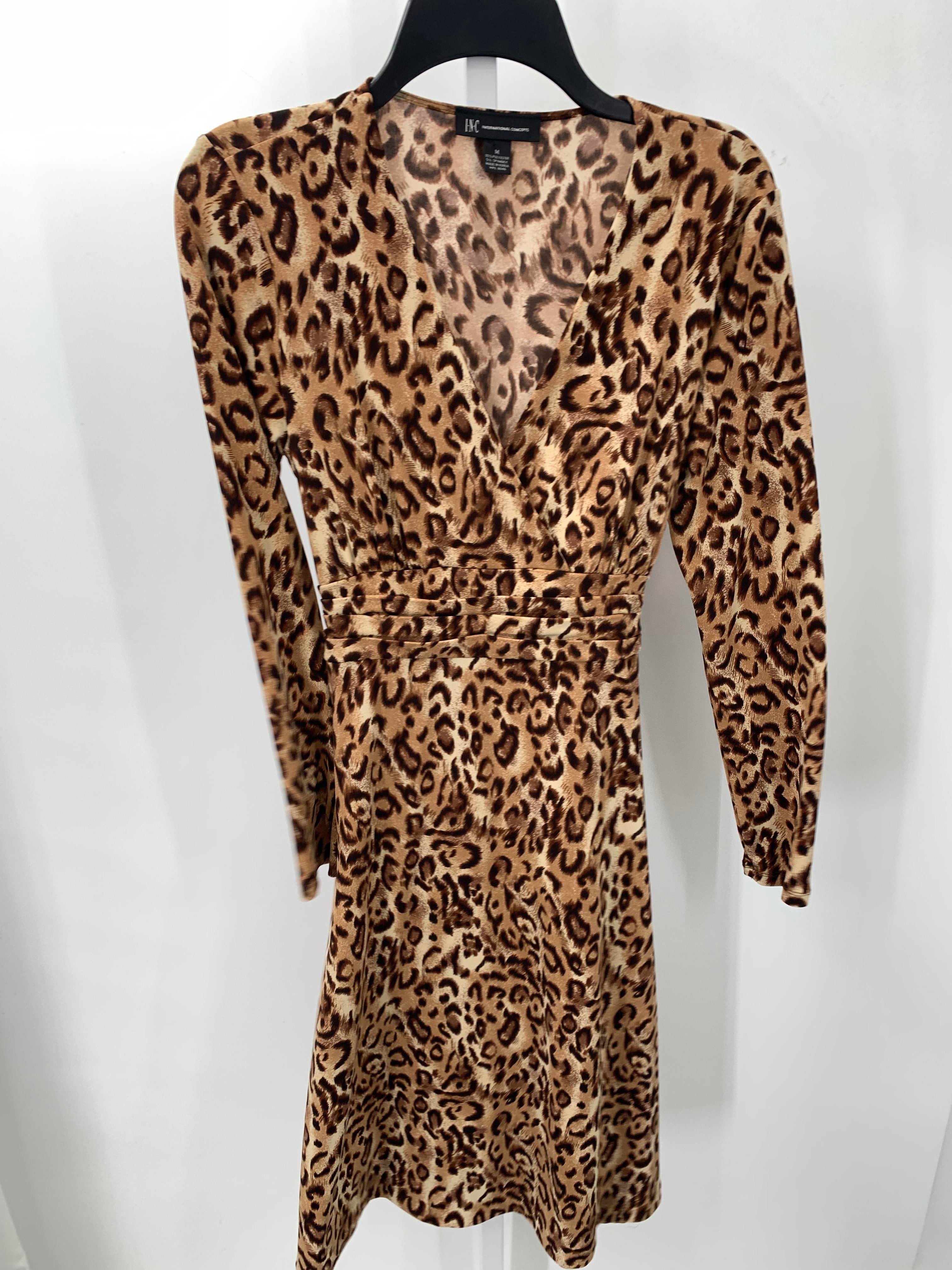 INC Size Medium Misses Long Sleeve Dress