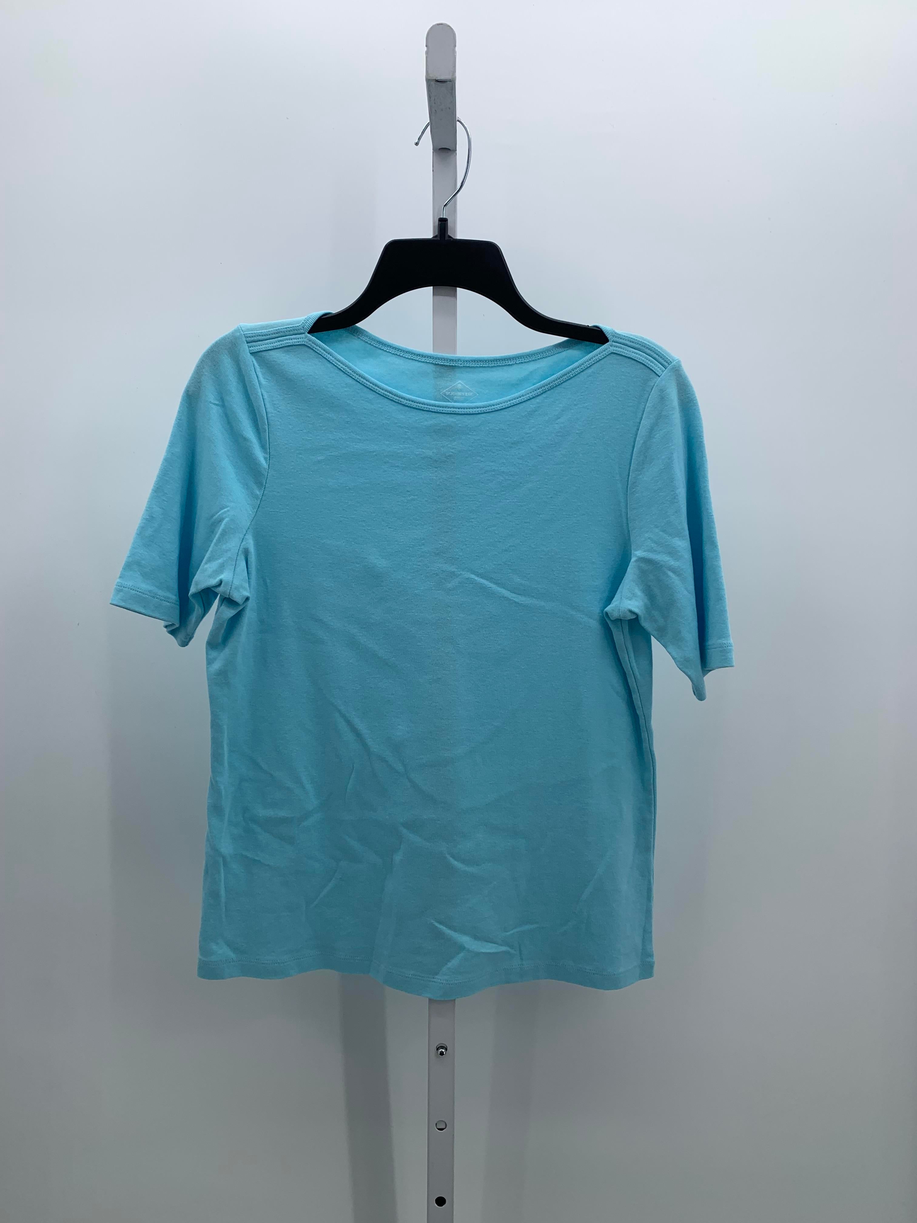 St. Johns Bay Size Medium Petite Petite Short Sleeve Shirt