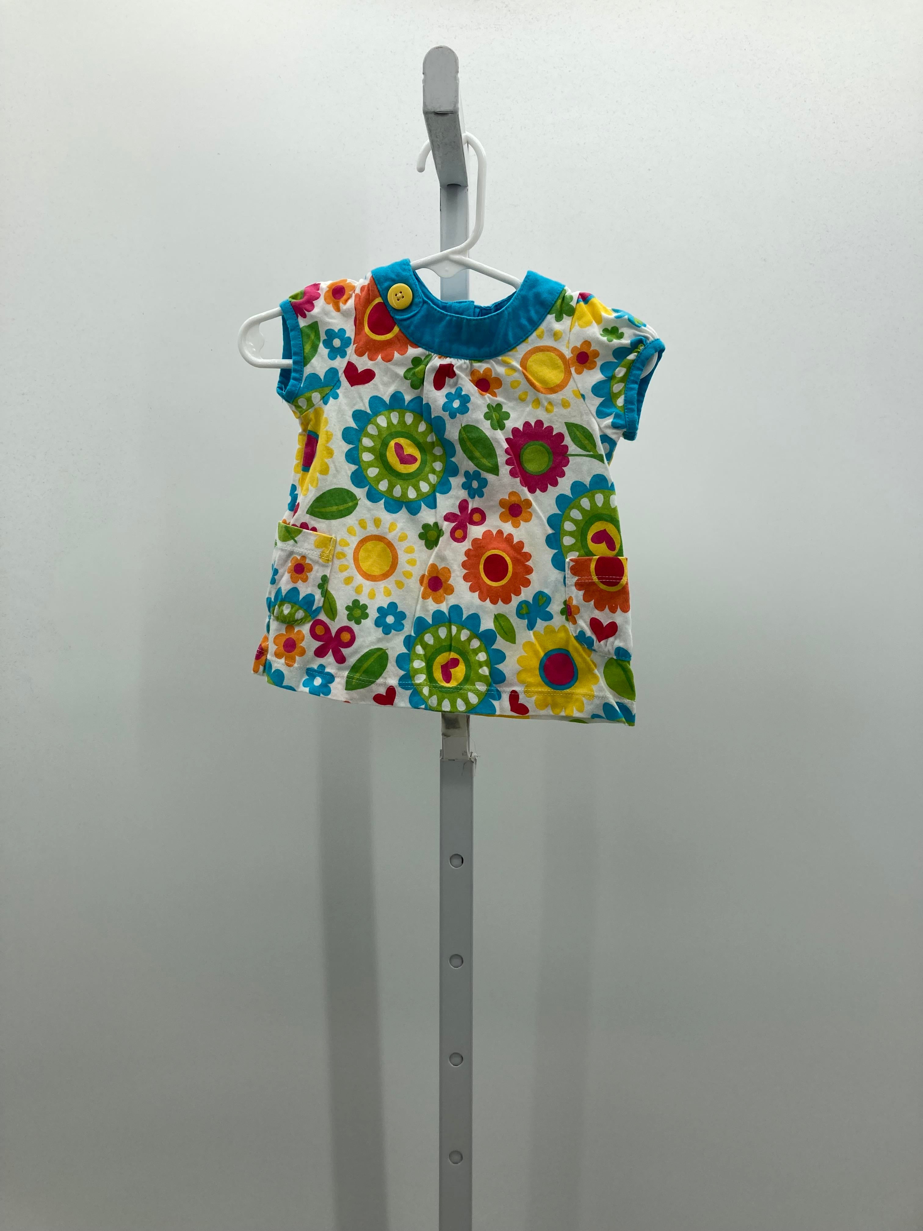Carters Size 6 Months Girls Short Sleeve Shirt
