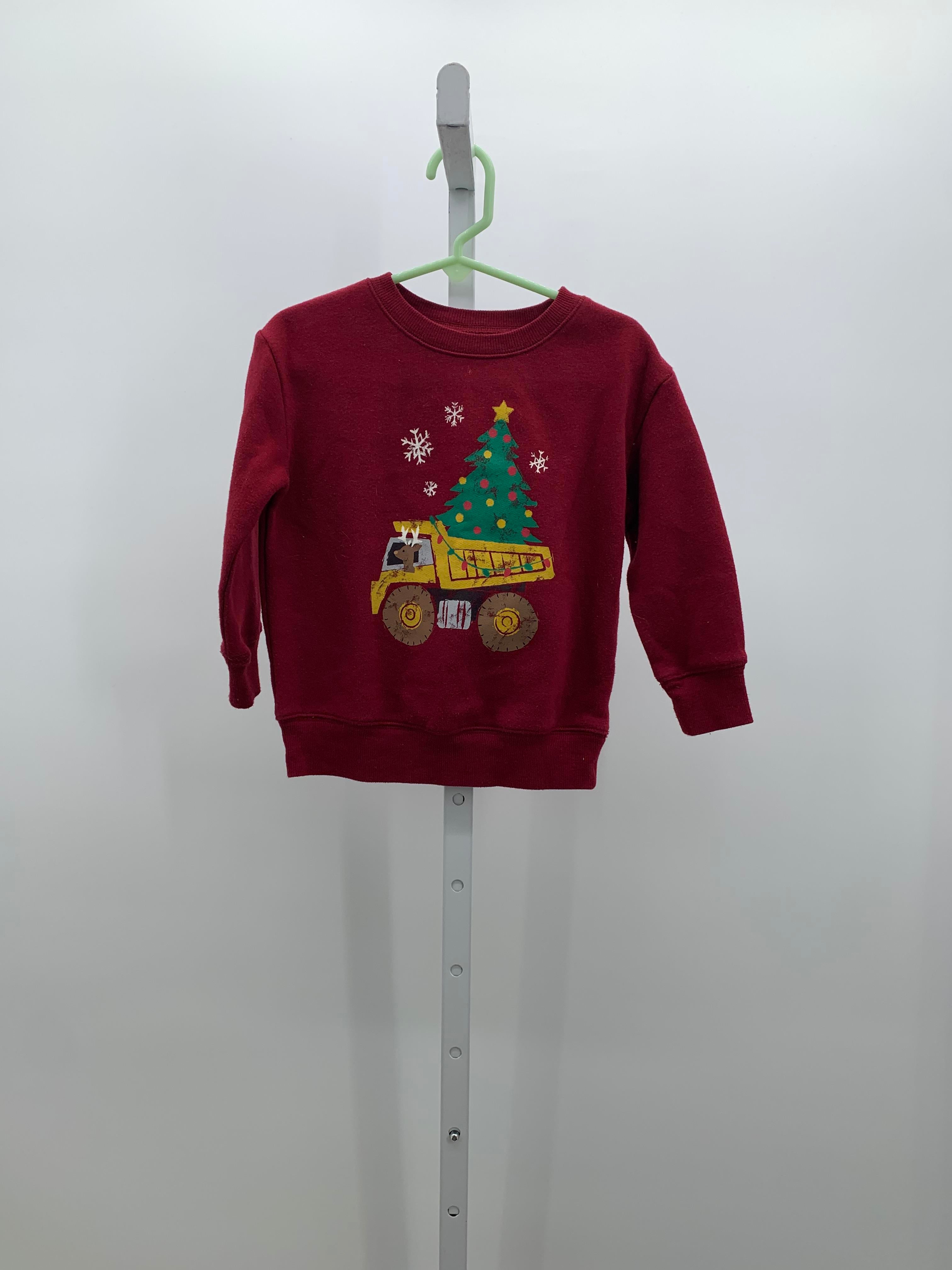LONG SLV SWEAT SHIRT DUMP TRUCK TREE