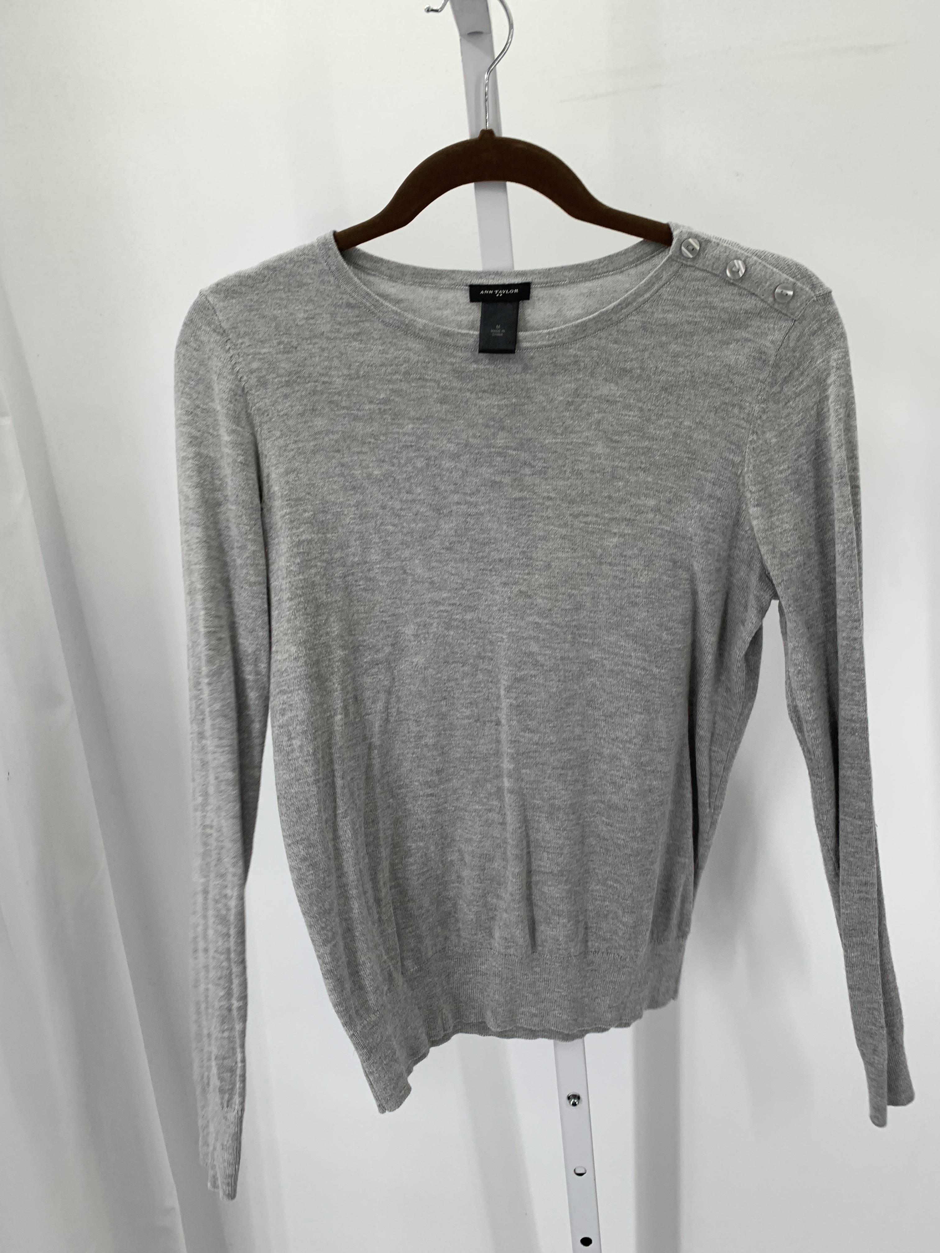 Ann Taylor Size Medium Misses Long Slv Sweater