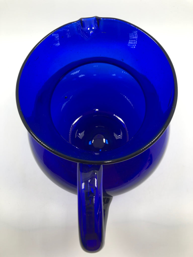 COBALT BLUE PITCHER.
