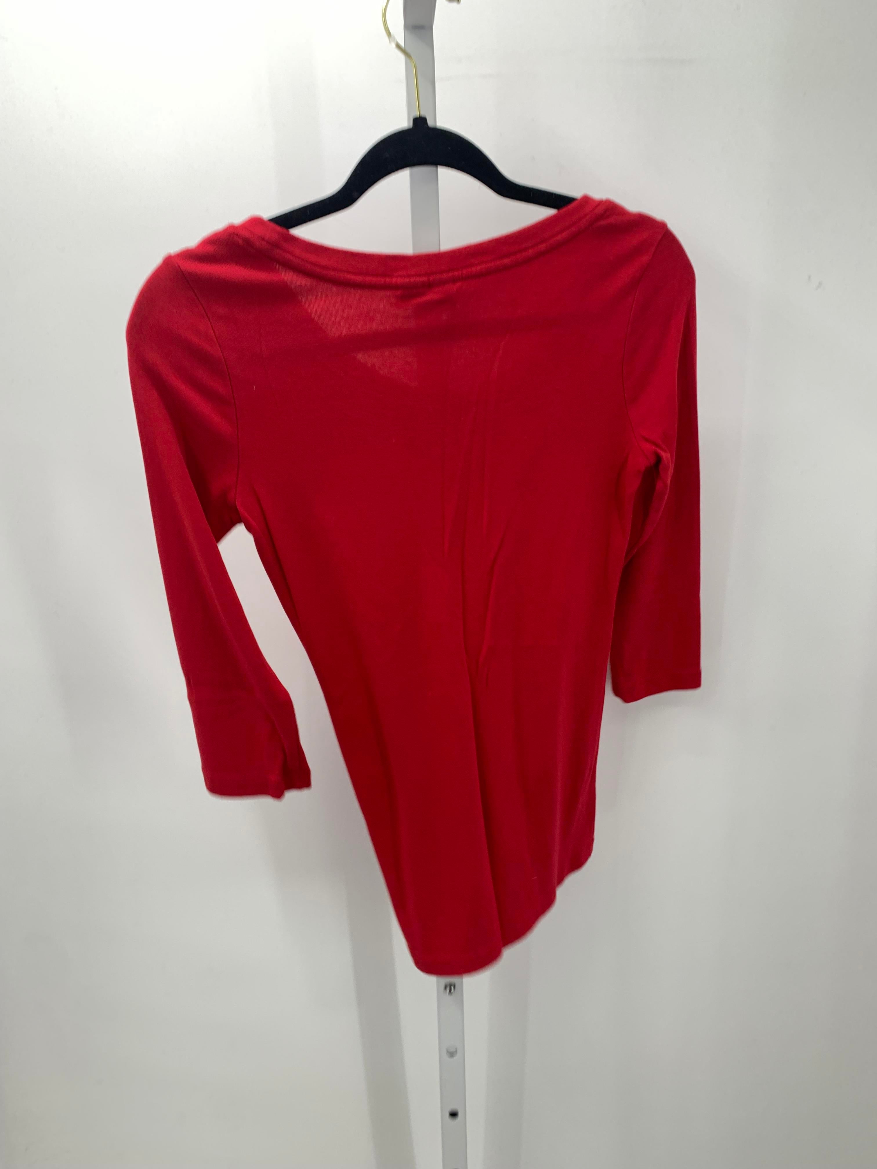 Cynthia Rowley Size Medium Misses 3/4 Sleeve Shirt