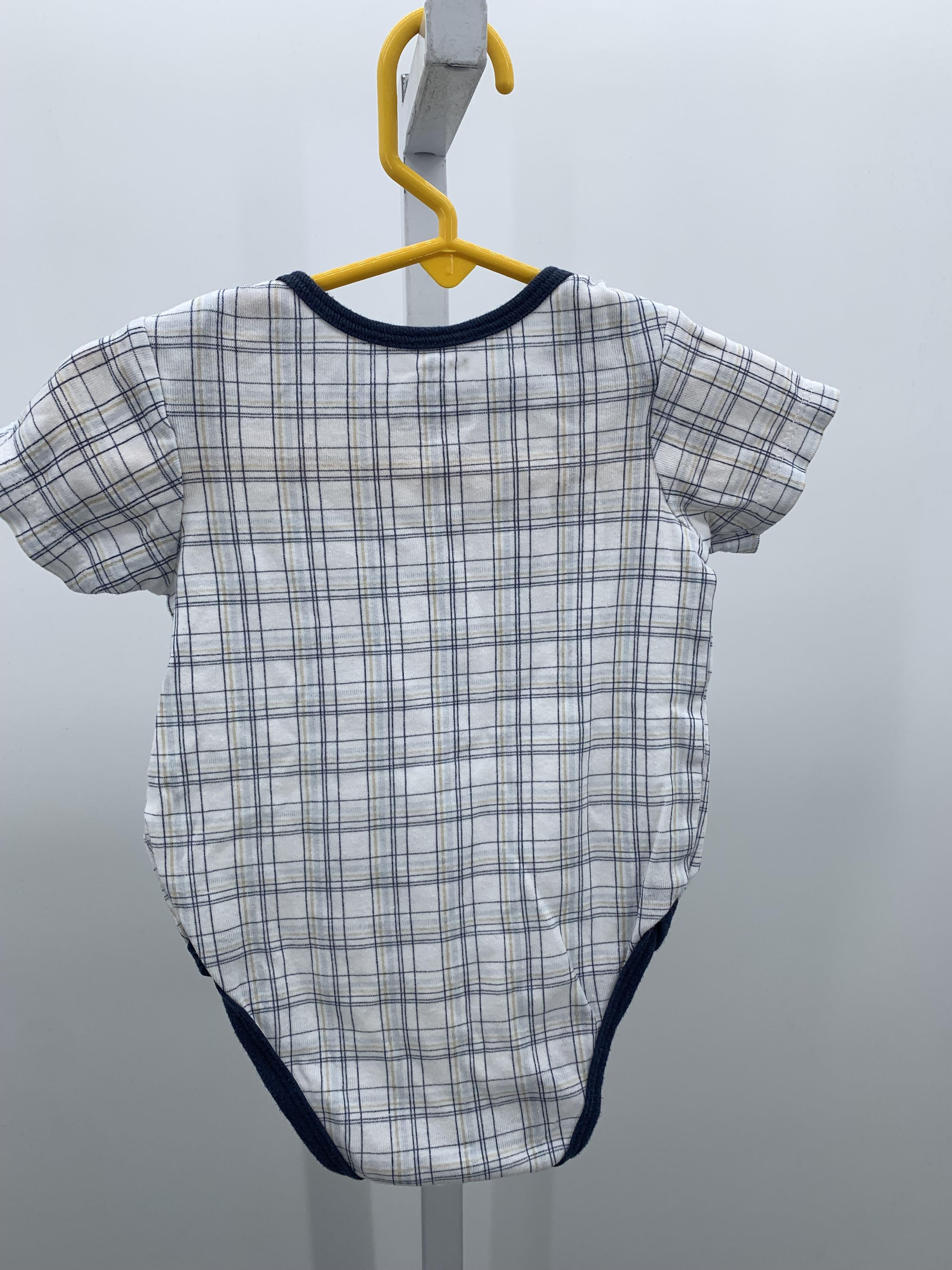 BLUE PLAID BODY SUIT