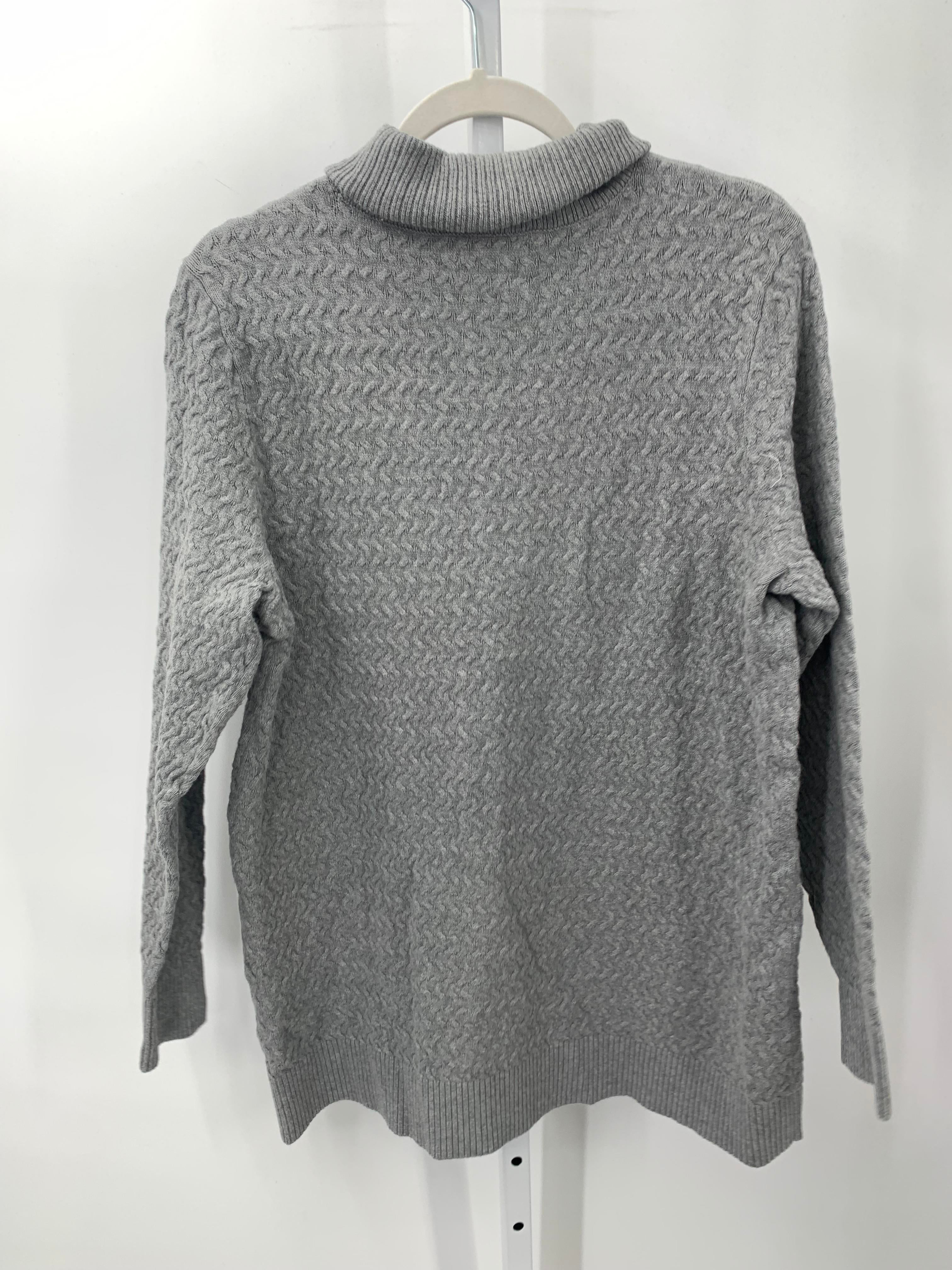 Lands End Size Extra Large Misses Long Slv Sweater