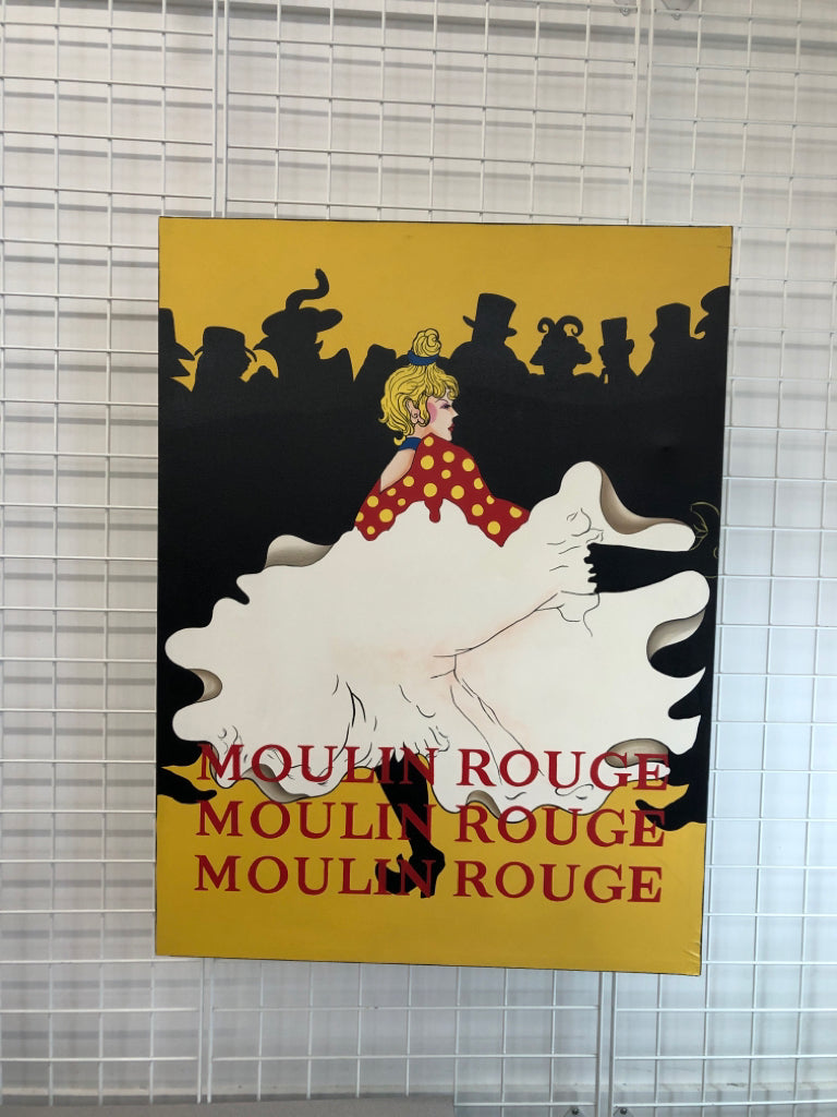 MOULIN ROUGE WALL-ART.