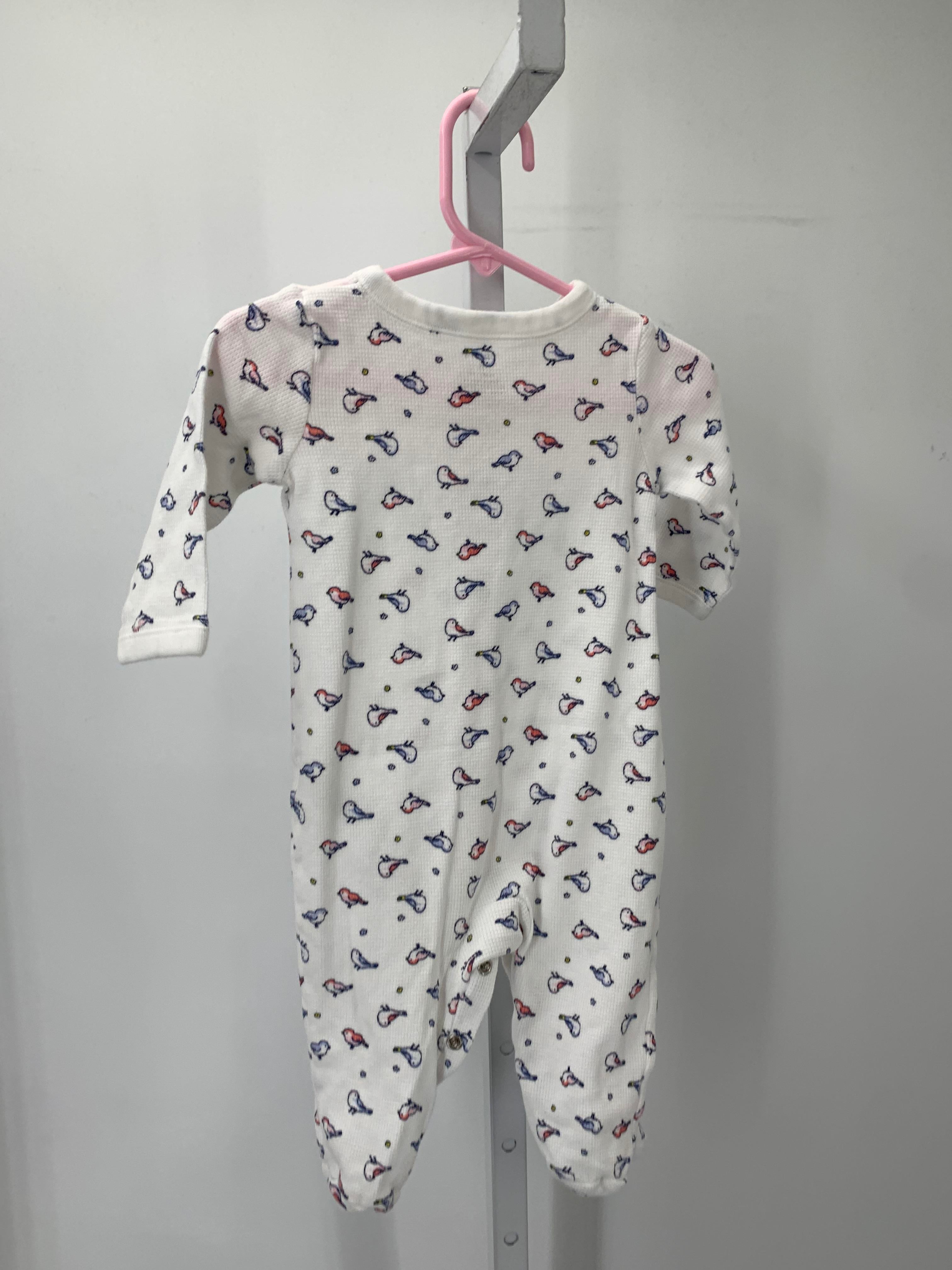 Carters Size 6 Months Girls Long Slv. Romper