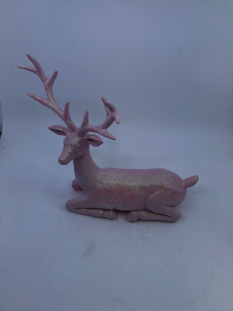 GLITTER PINK REINDEER.