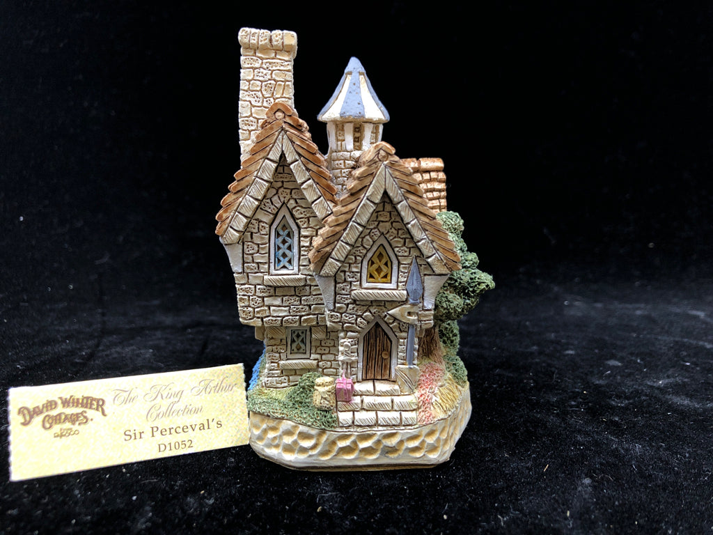 DAVID WINTER COTTAGE SIR PERCEVALS W LITTLE SIGN.