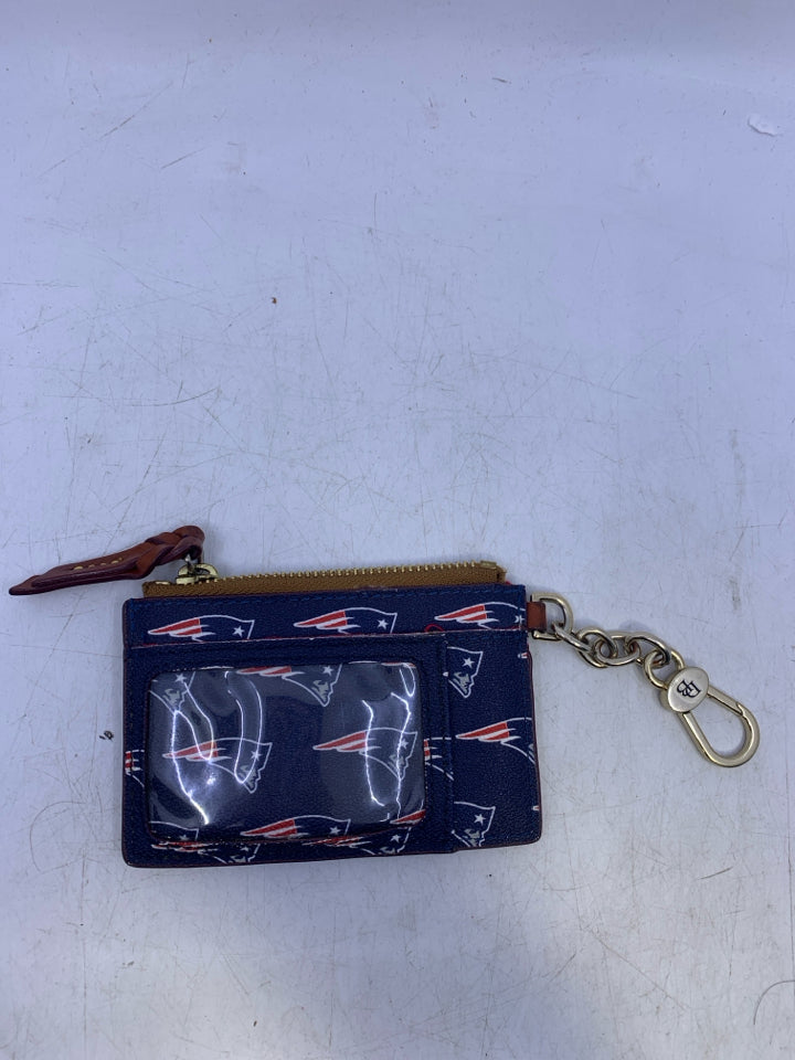 Dooney & Bourke Patriots Zippered Wallet Coin Purse *Minor Wear/Marks