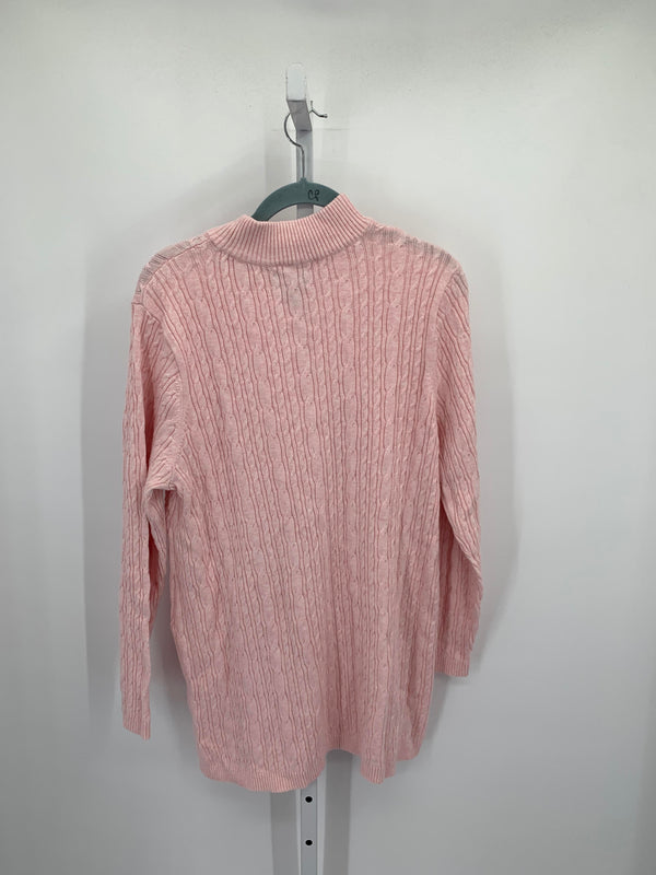 Lands End Size Extra Large Misses Long Slv Sweater