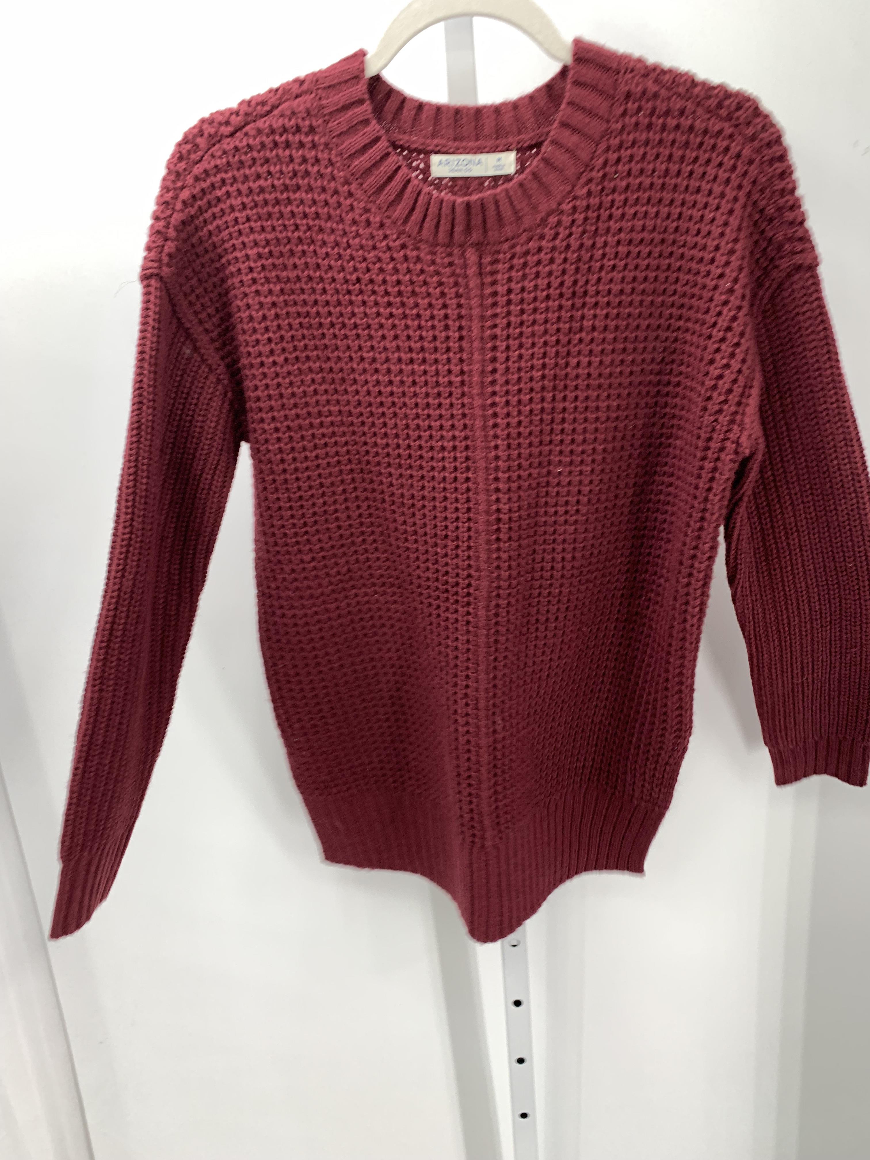 Arizona Size Medium Juniors Long Sleeve Sweater