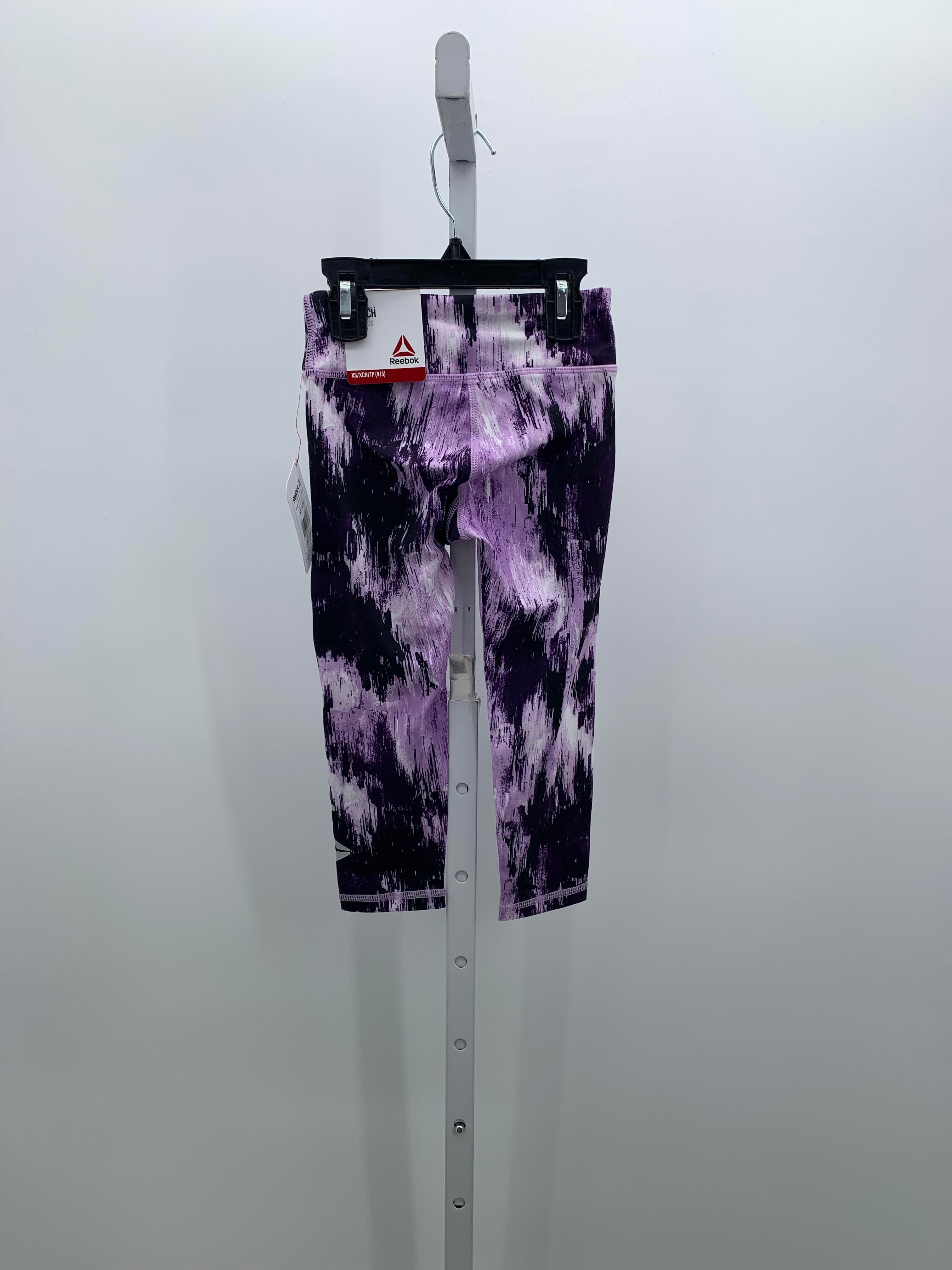 Reebok Size 4-5 Girls Leggings