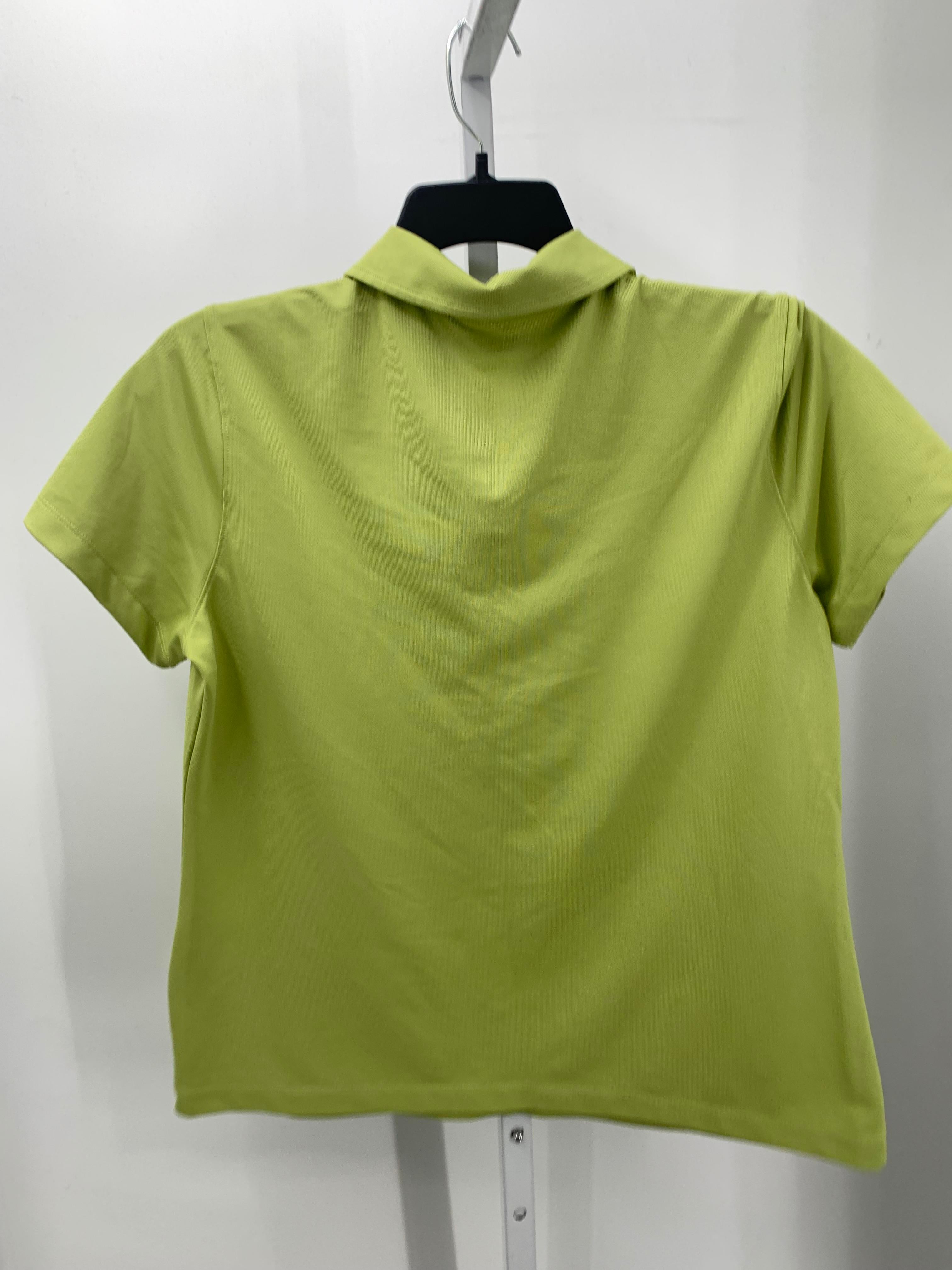 Lands End Size Large Misses Short Sleeve Shirt