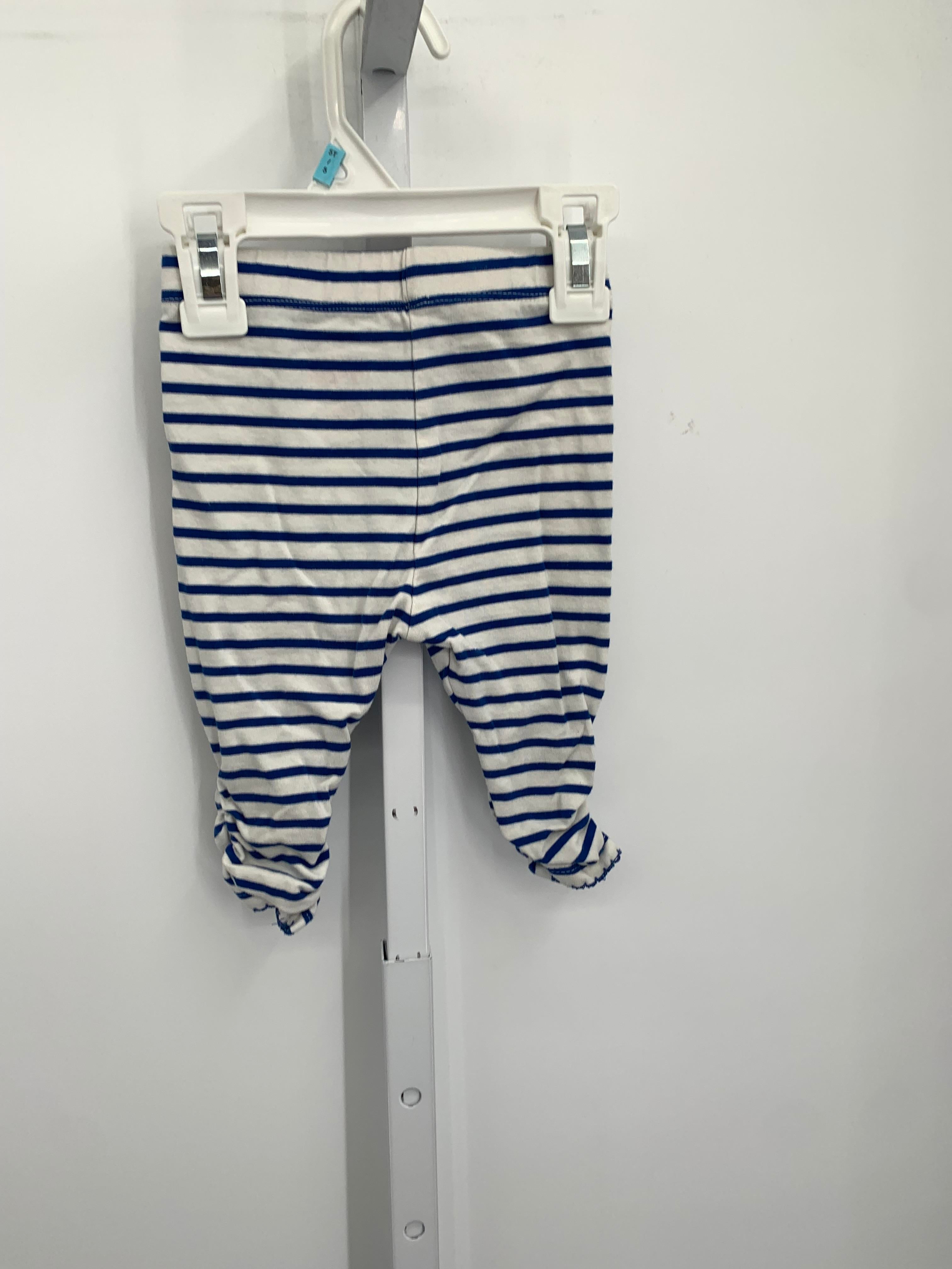 BLUE STRIPES FOOTED PANTS