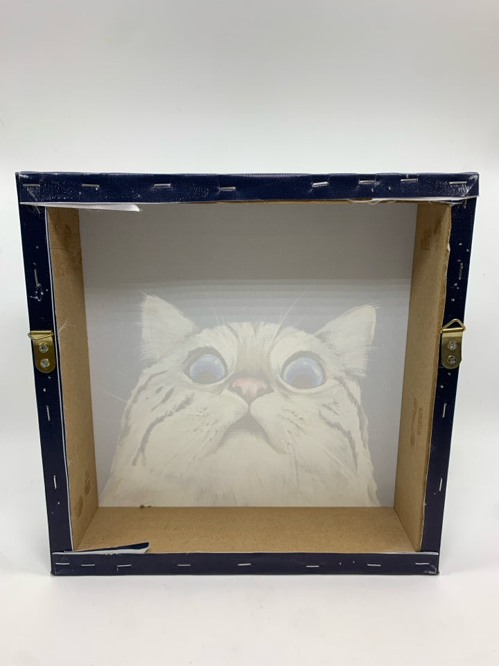 SURPRISED CAT CANVAS.