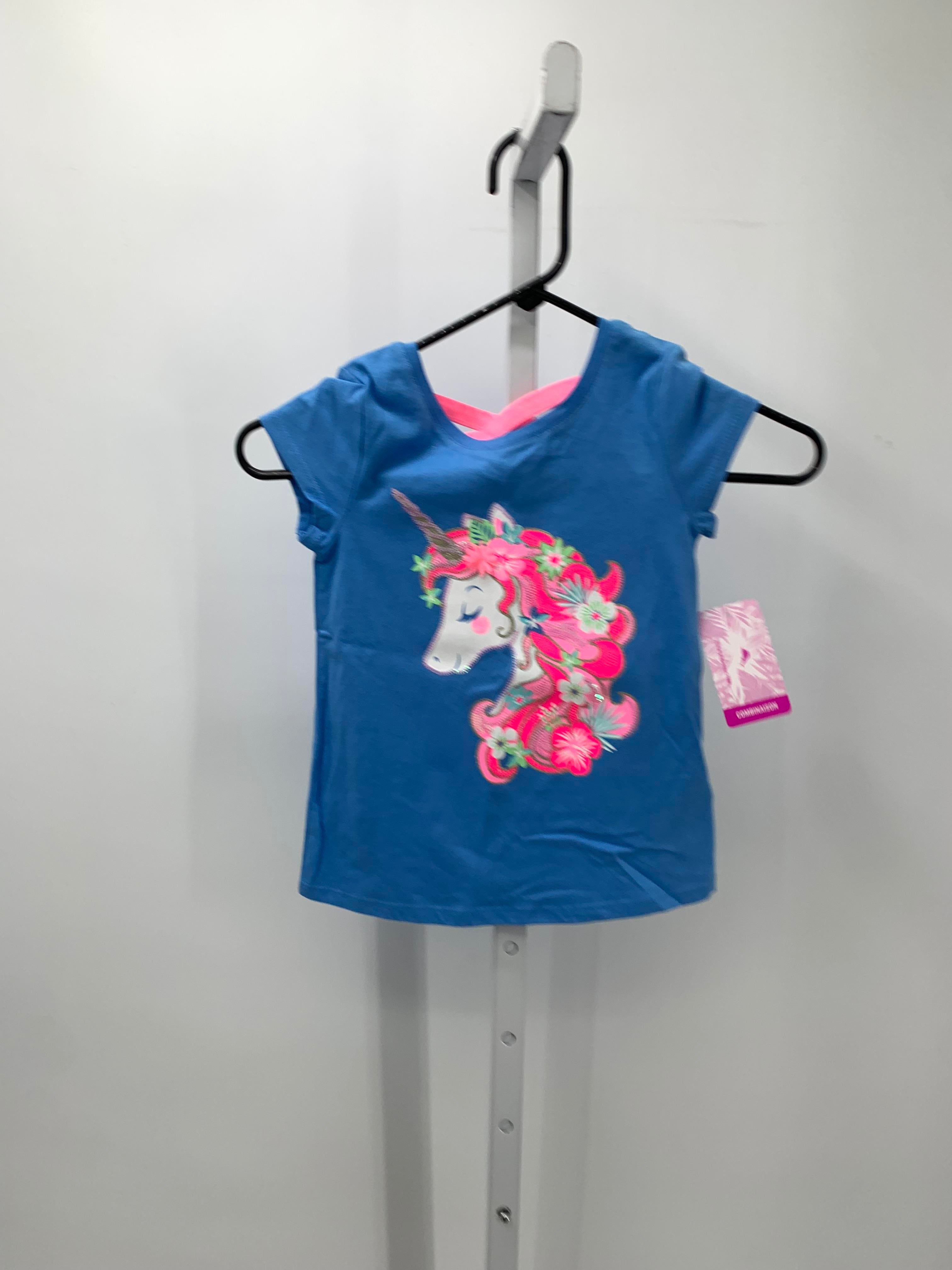 Tommy Bahama Size 5-6 Girls Short Sleeve Shirt