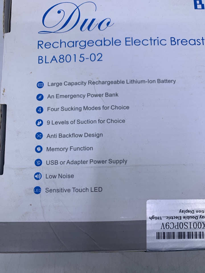 Bellababy BLA8015-02 Rechargeable Electric Breastpump- New