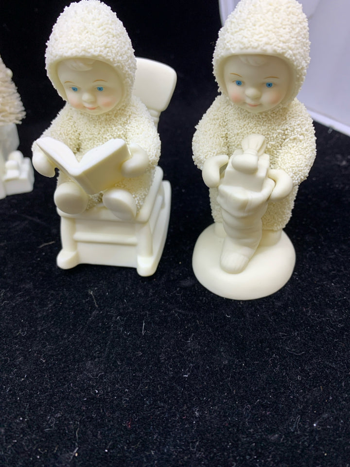 SNOWBABIES CHRISTMAS MORNING- 5pc.