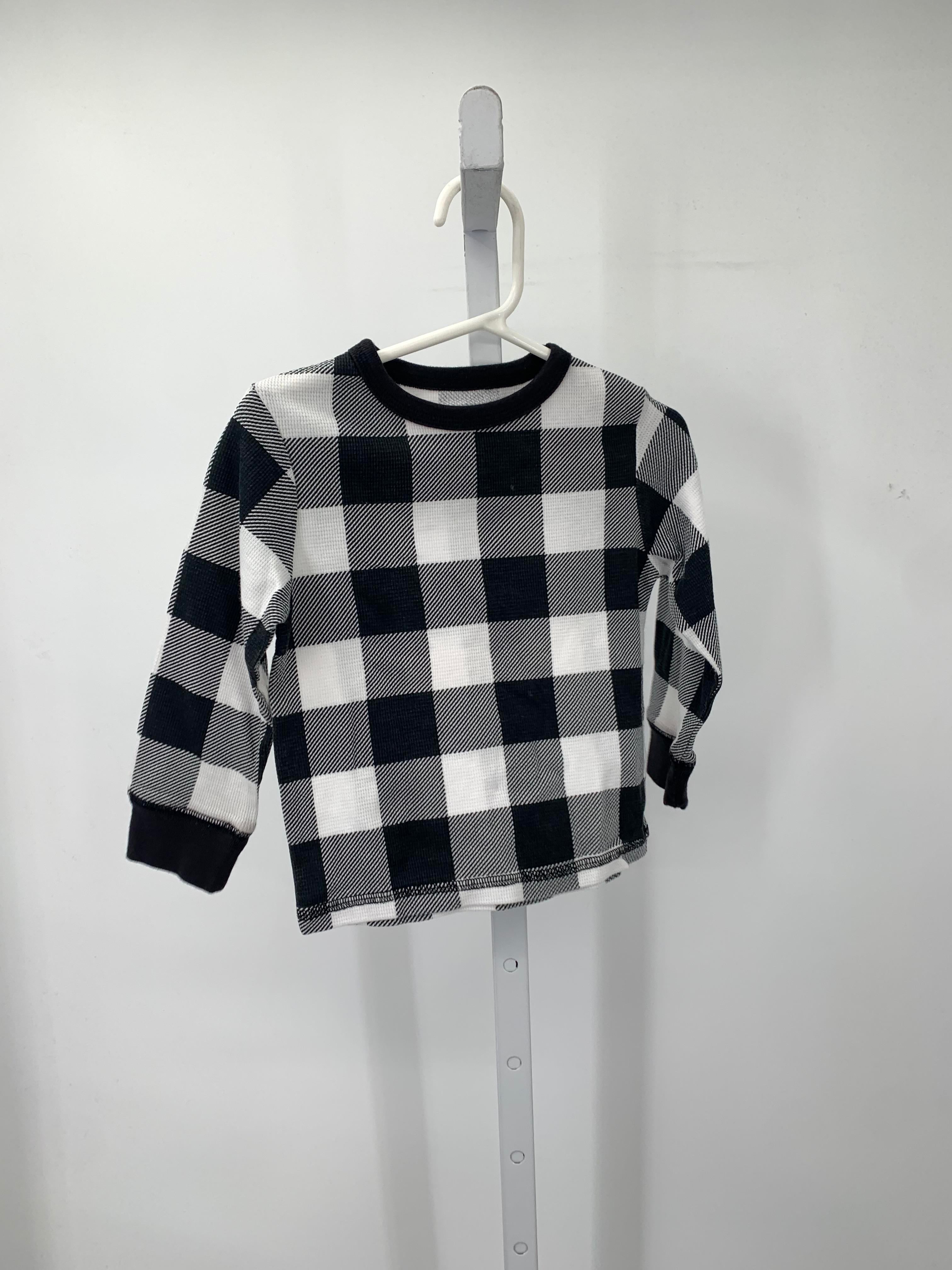 PLAID WAFFLE KNIT
