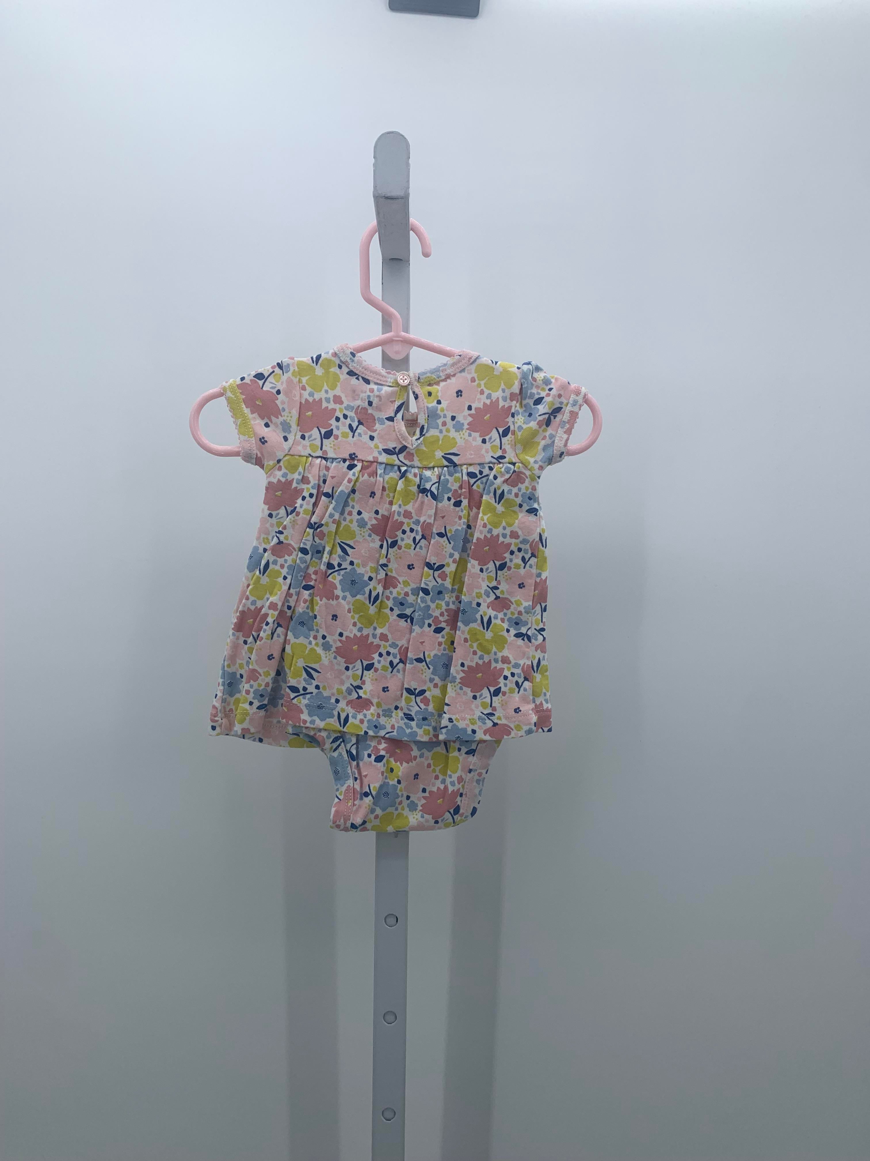 Child of Mine Size 0-3 months Girls Short Sleeve Dress