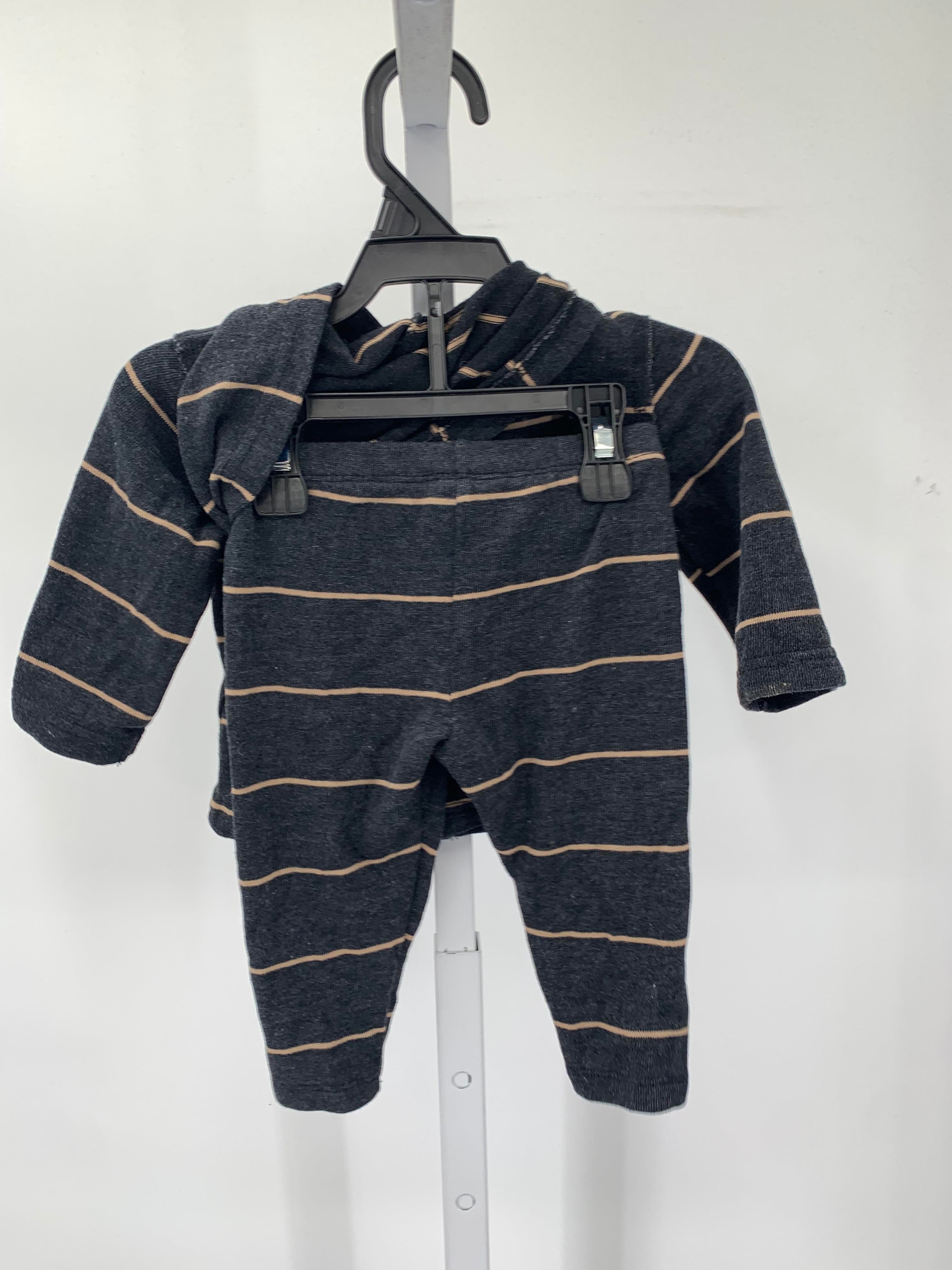 STRIPES HOODED SHIRT AND PANTS