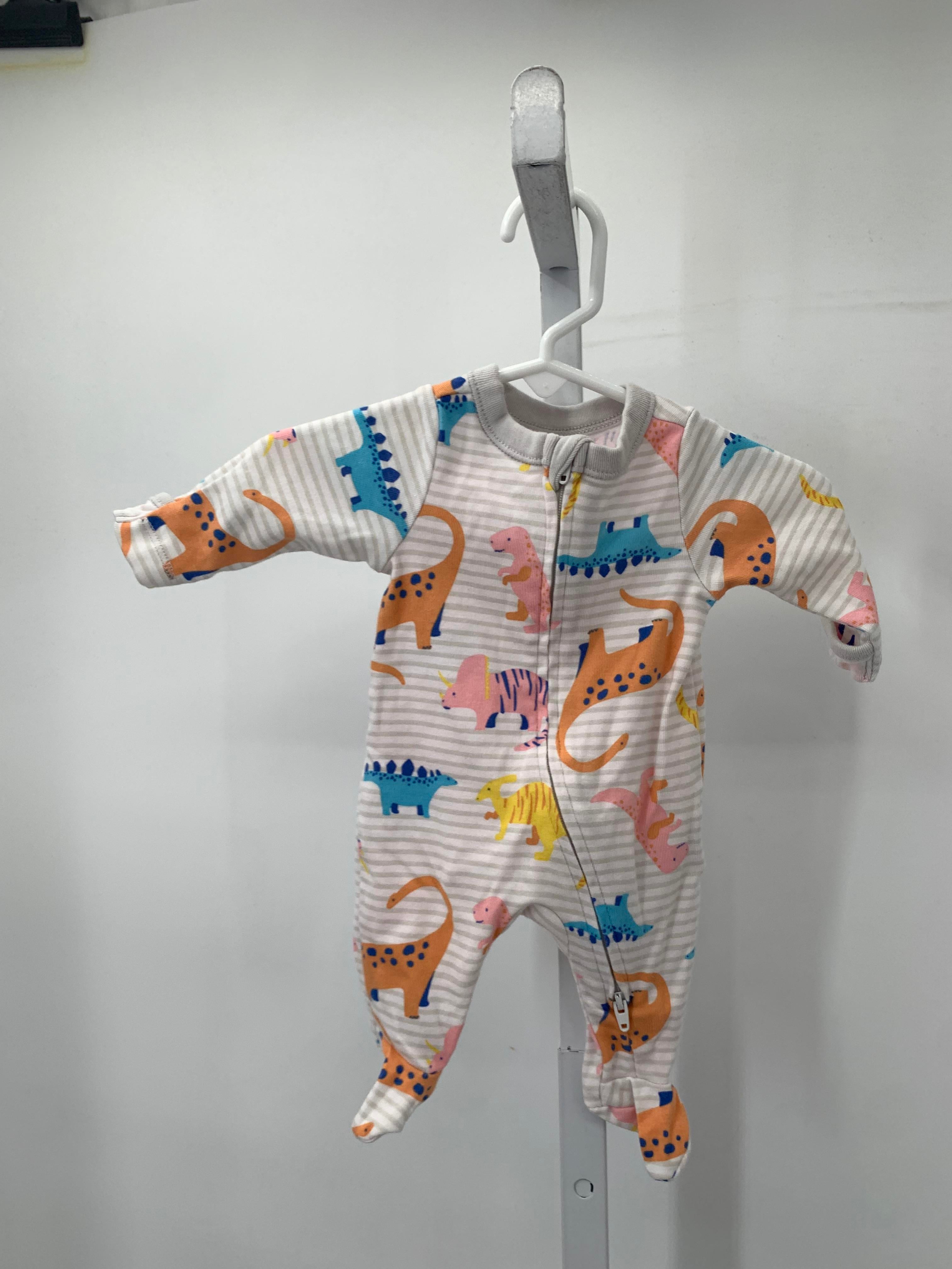 Old Navy Size Newborn Girls Long Slv. Romper