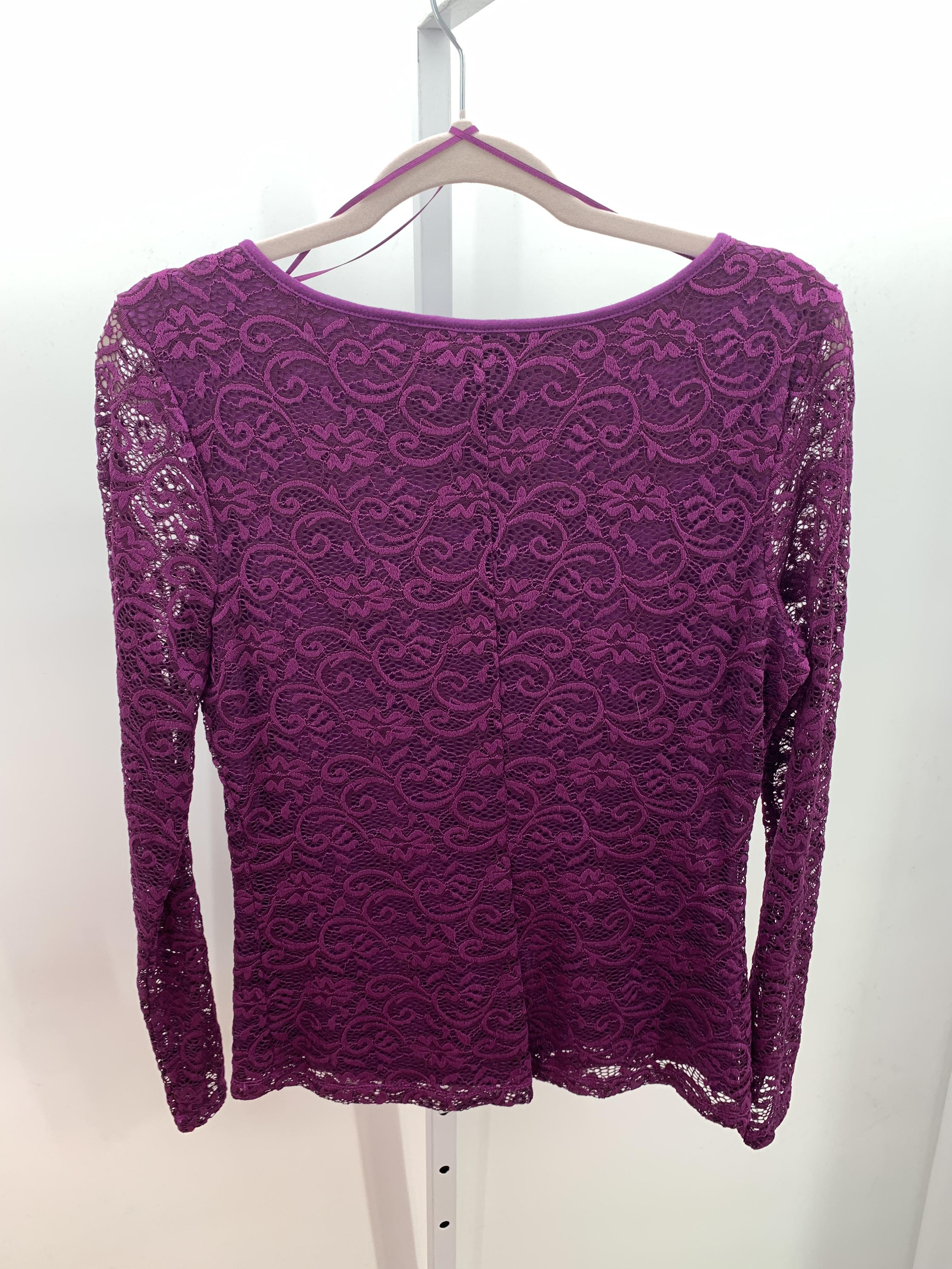 Candies Size Large Juniors Long Sleeve Shirt