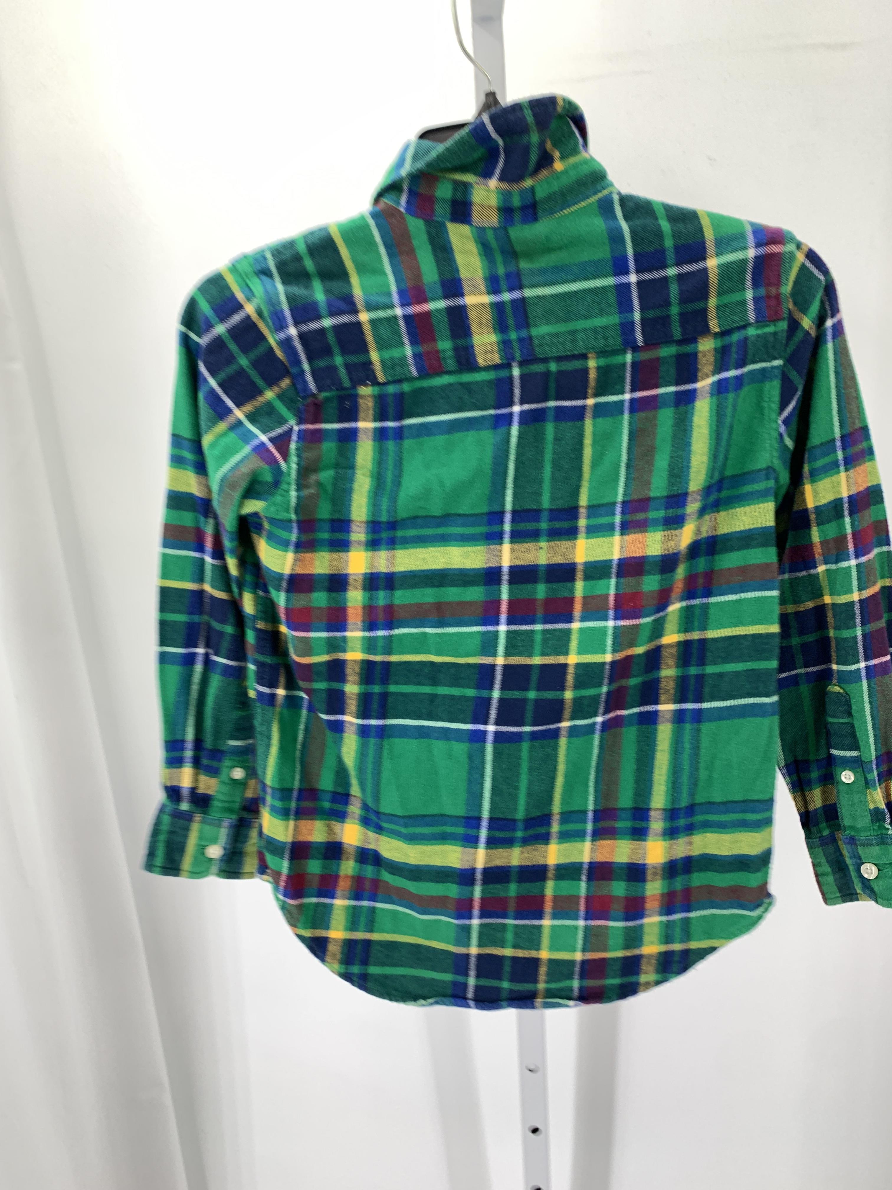 PLAID BTN DOWN