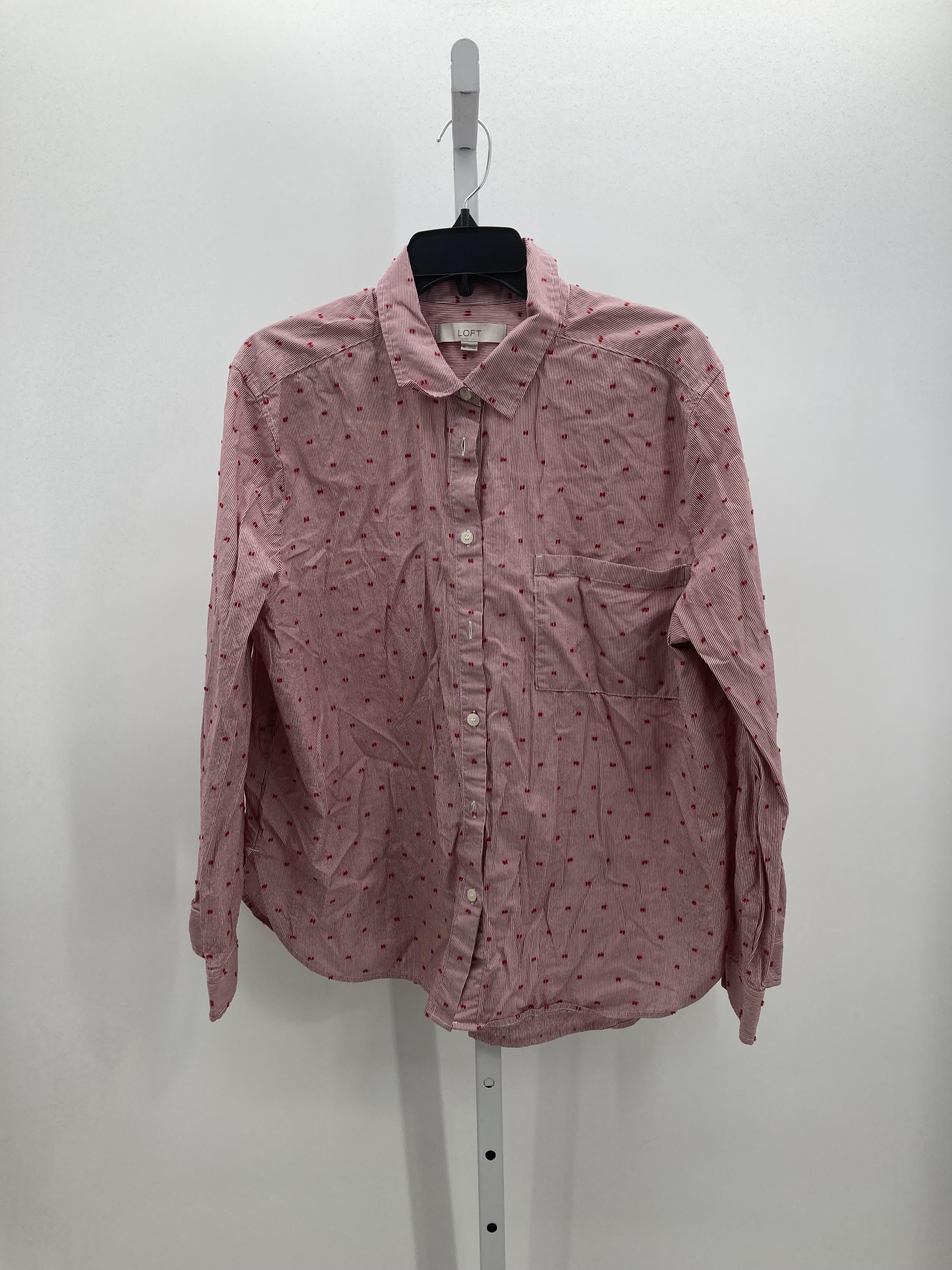 Loft Size Extra Large Misses Long Sleeve Shirt