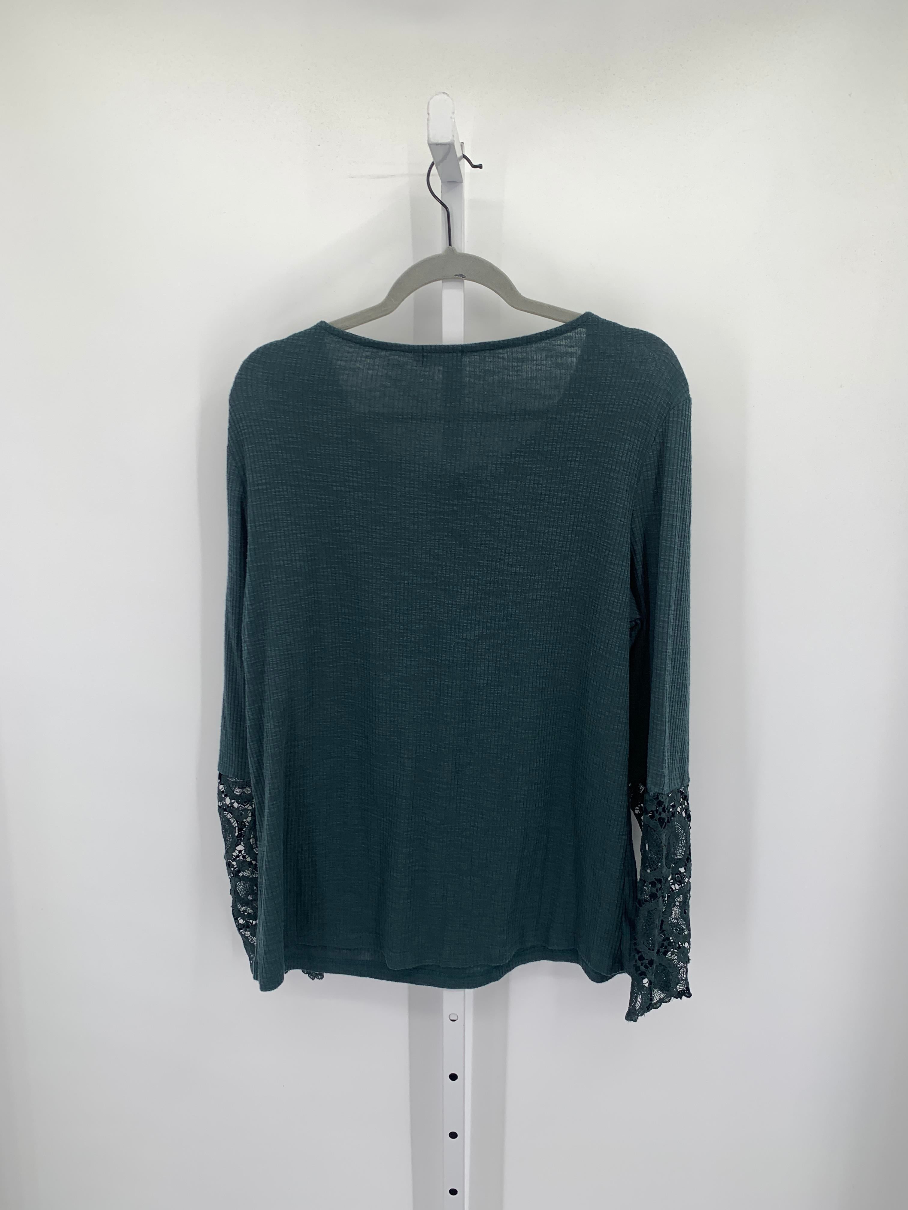 Size 2X Womens Long Sleeve Shirt