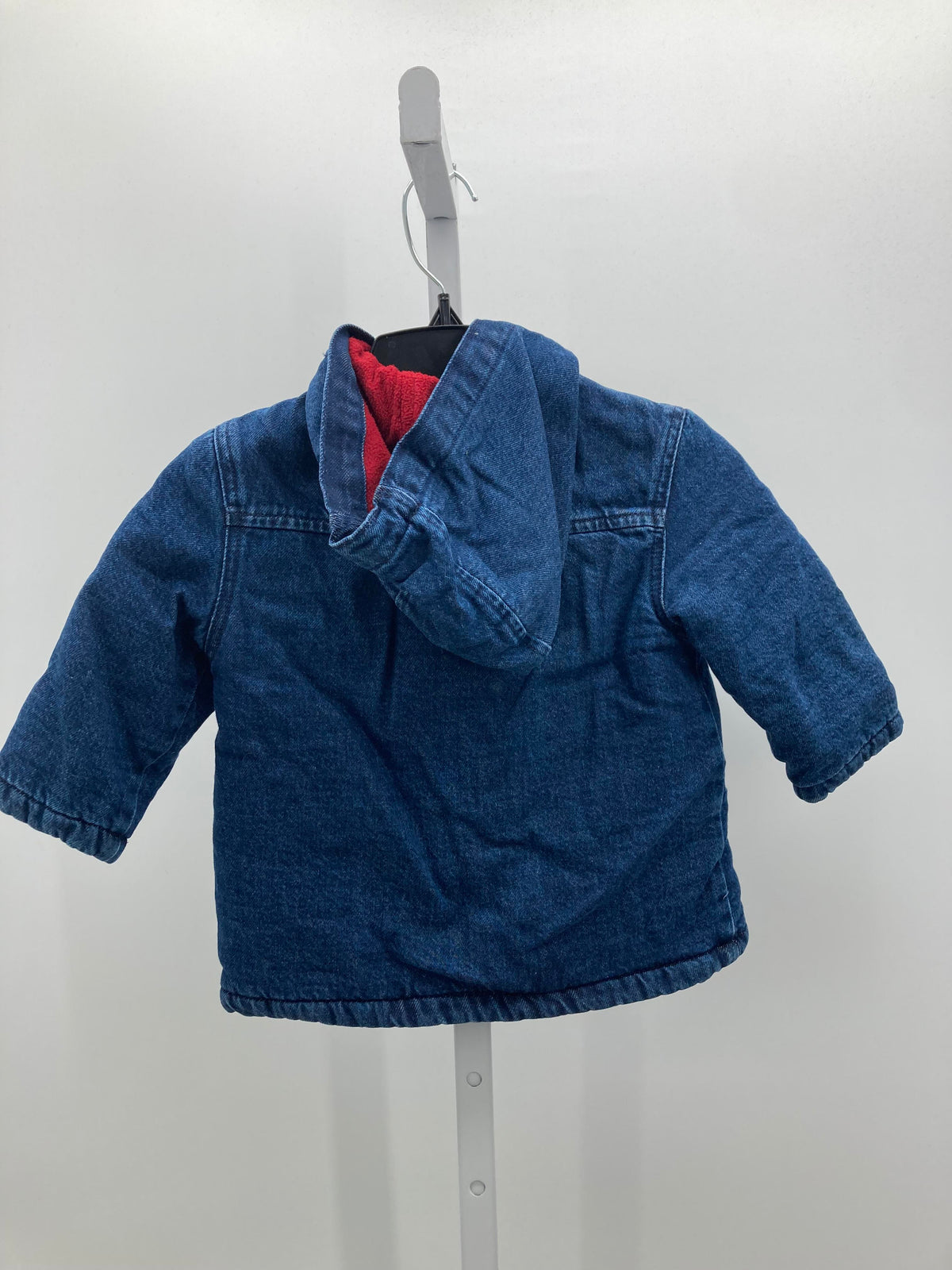 RED FLEECE LINED HOODED