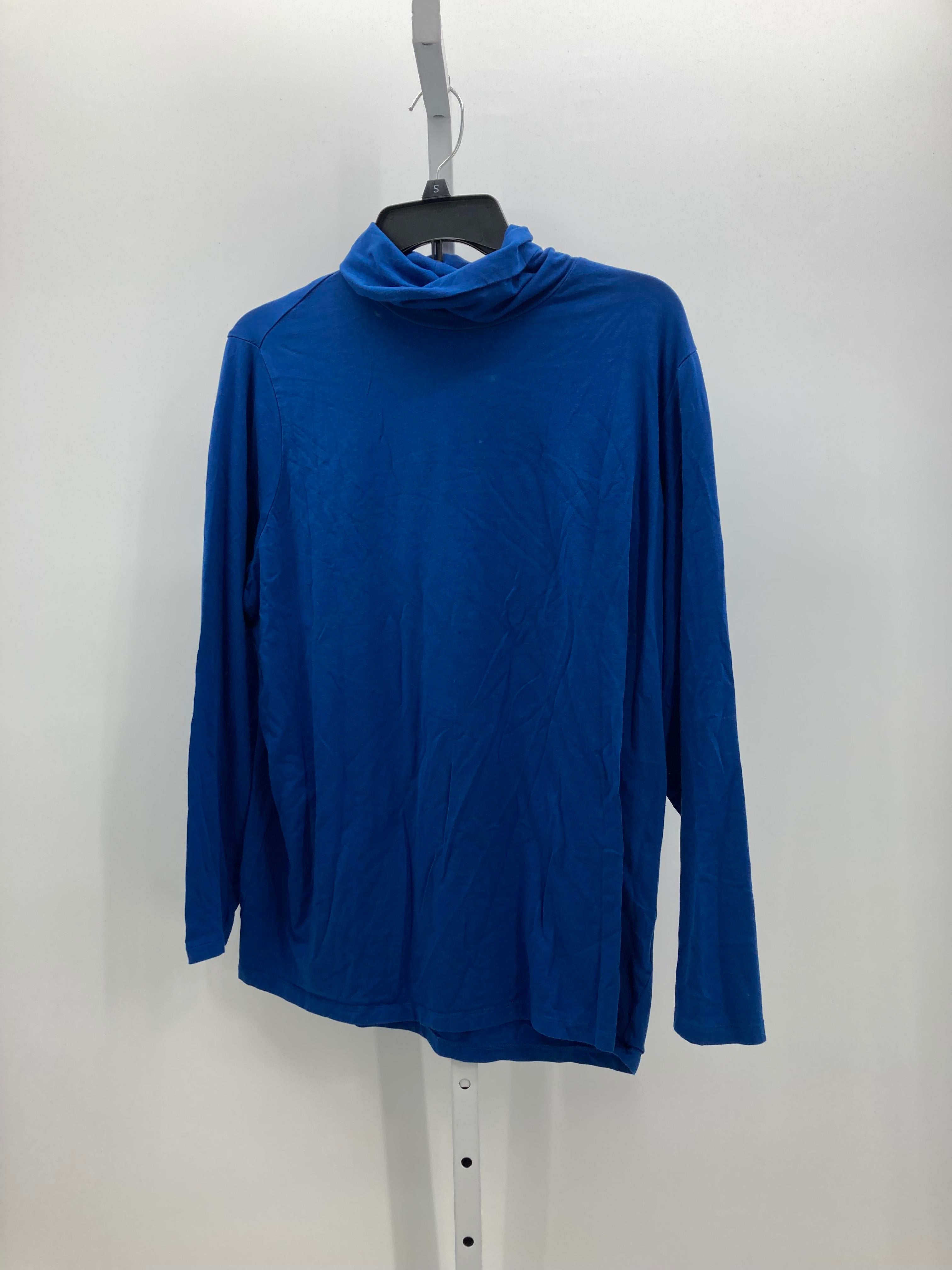 Lands End Size 2X Womens Long Sleeve Shirt