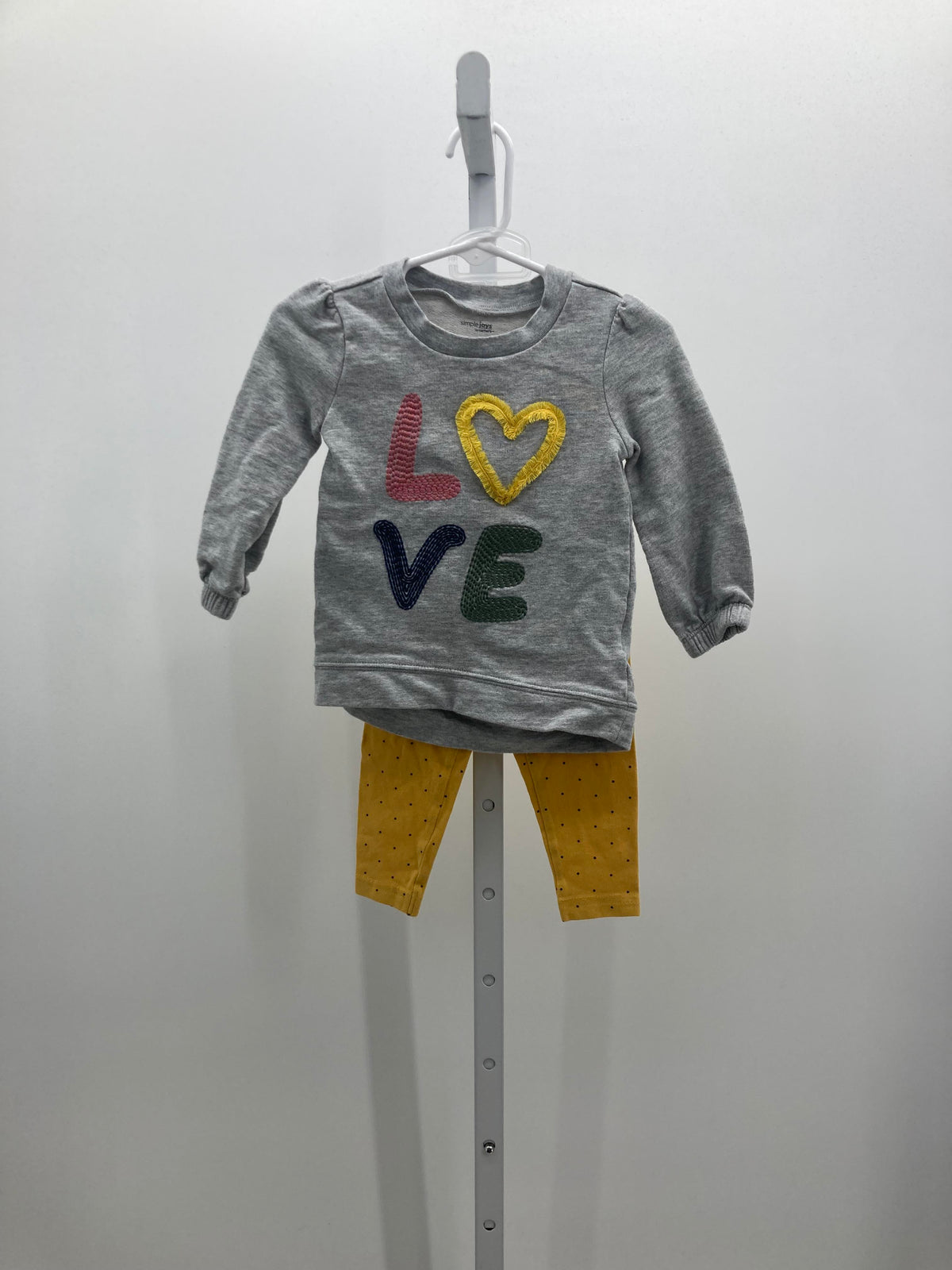 Simple Joys Size 18 Months Girls 2 Pieces