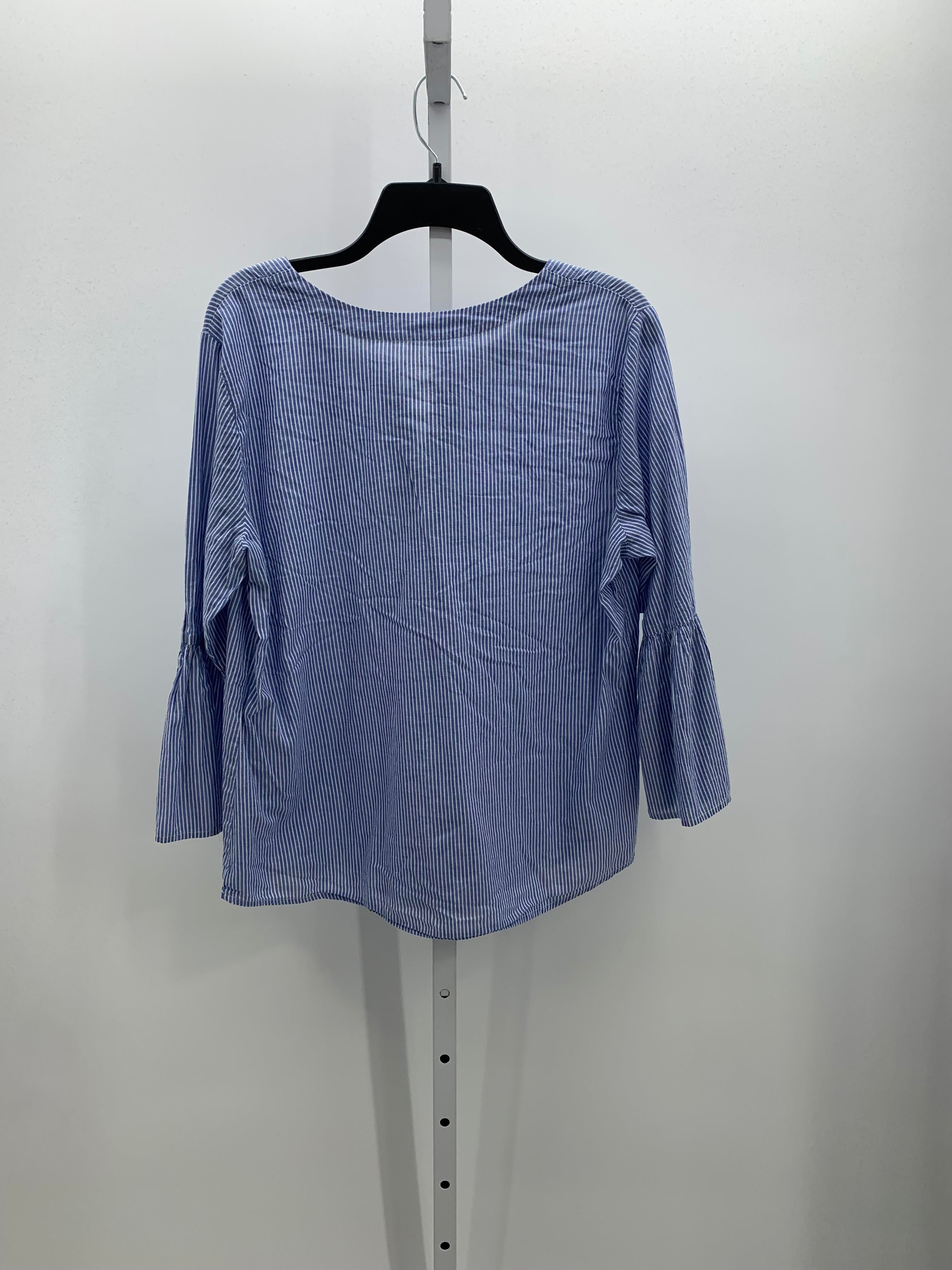 St. Johns Bay Size Large Misses Long Sleeve Shirt